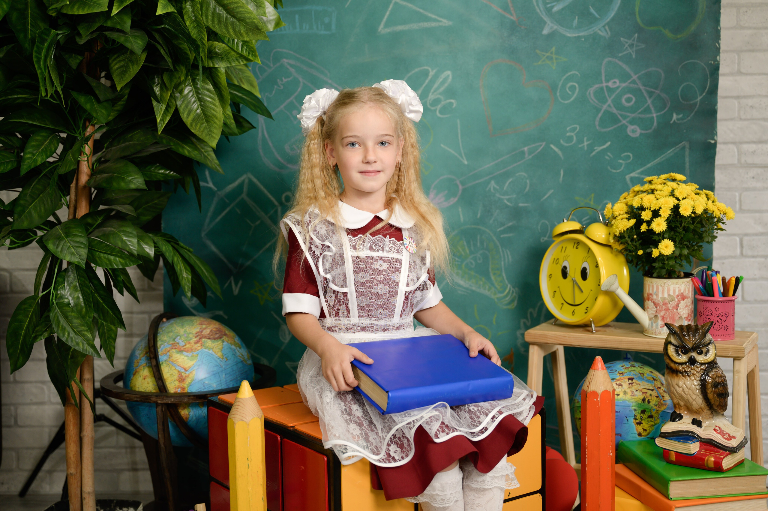 Школьные портреты. Школьный и детский фотограф в Новосибирской области