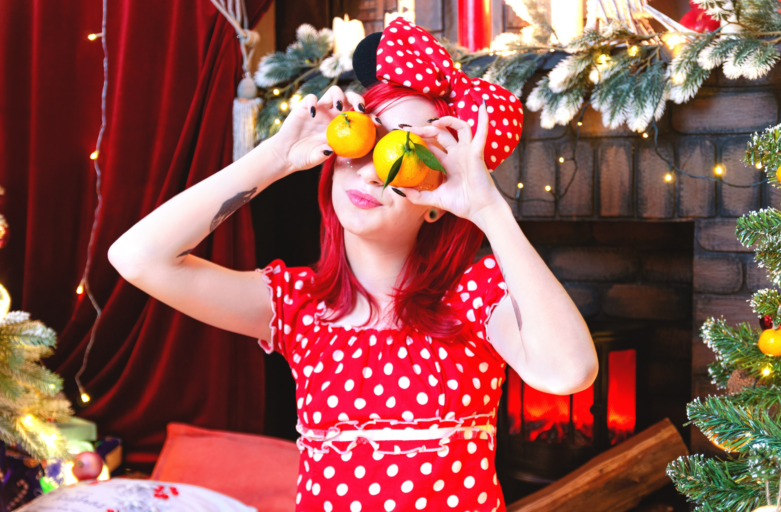 Новогодние яркие фотосессии. Фотографы для фотосессий в Новосибирске