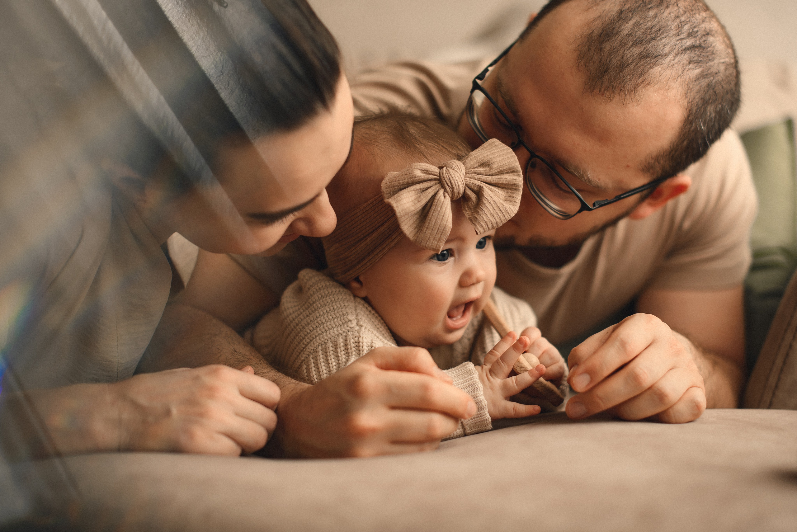 Первая фотосессия маленькой Яны. Семейный фотограф в г. Ставрополь, Сорокина Мария