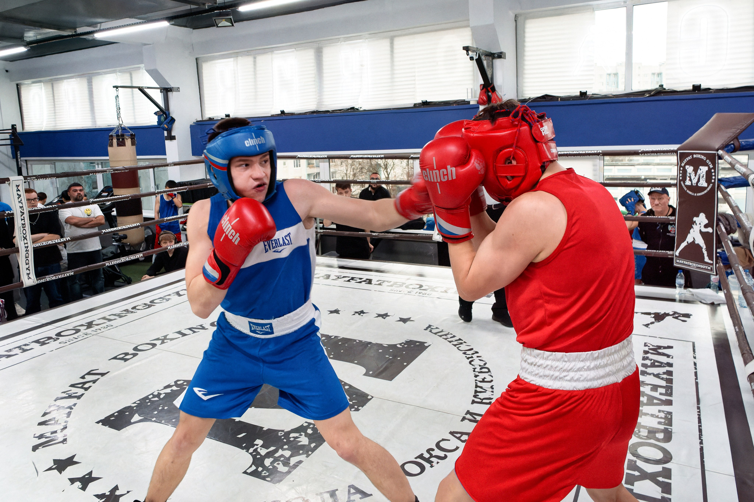 «Открытый ринг» в школе бокса Сергея Майфата. Зеленоград, 12.11.2023 г. Фотограф Никифоров-Гордеев Сергей. Москва и МО