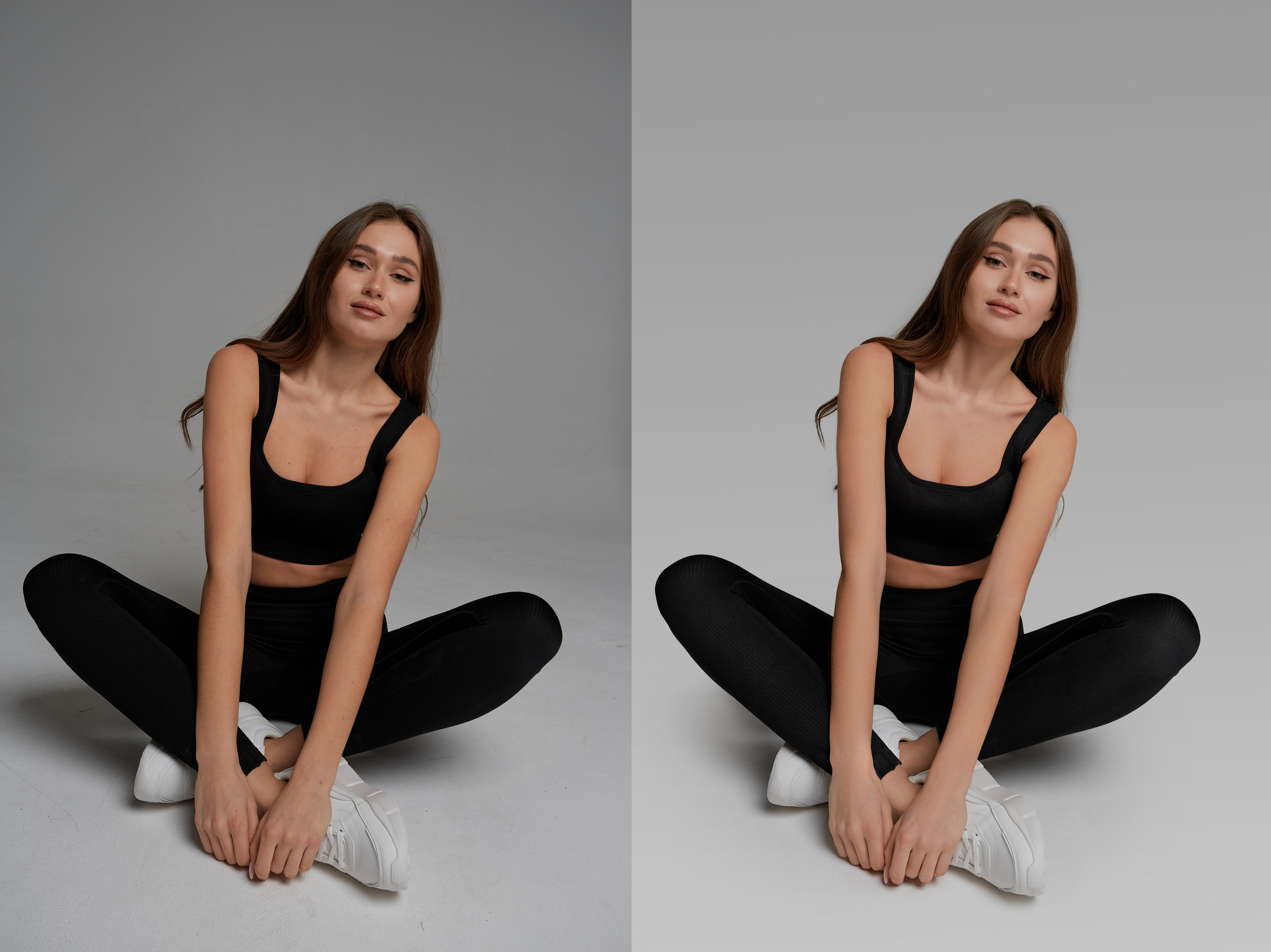 Ретушь портретов для рекламы спортивной одежды — динамика и стиль! | Студия SVITHART