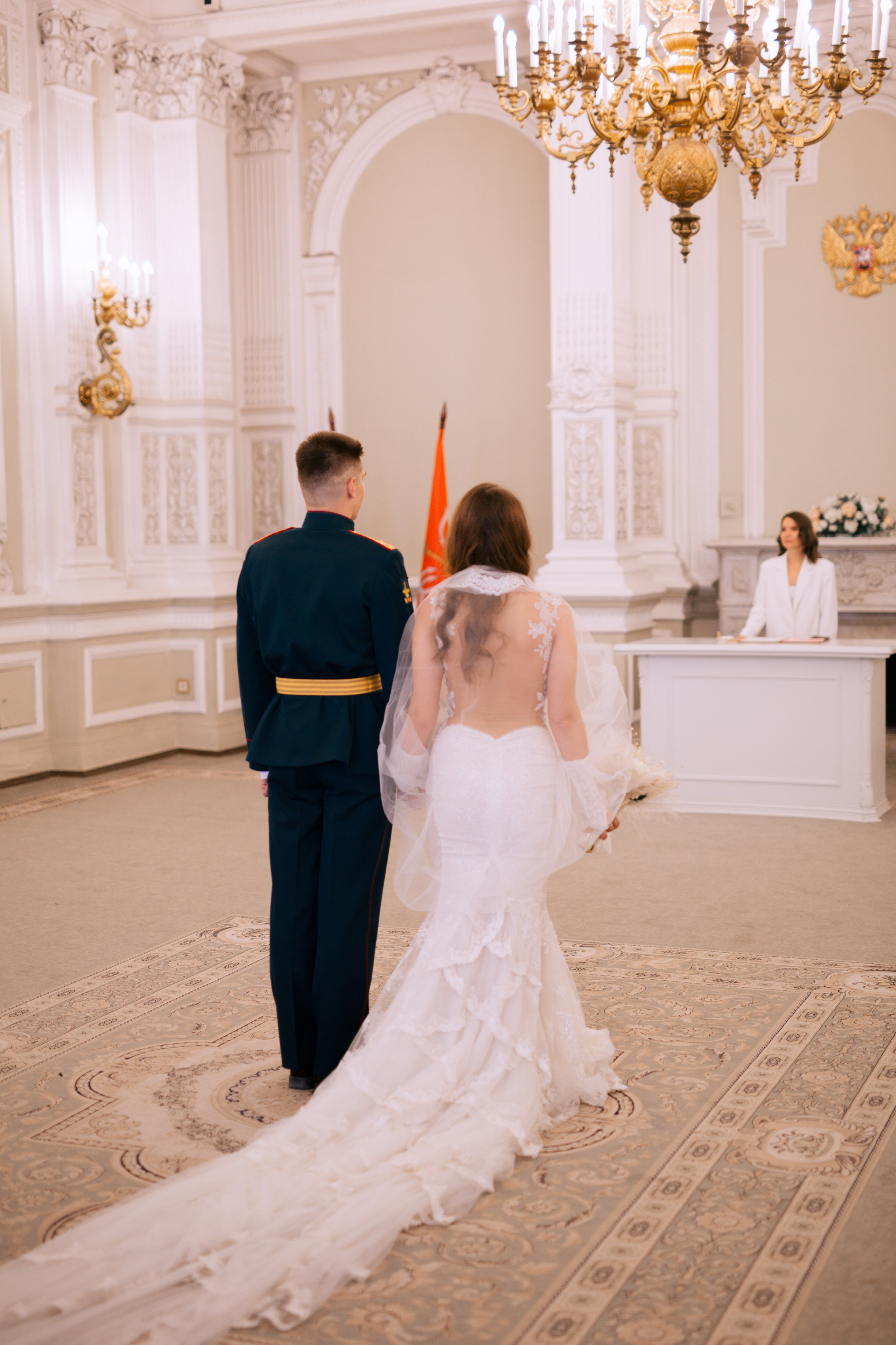 Роспись в I Дворце, СПб. Портретный и репортажный фотограф в Санкт-Петербурге Елизавета Я