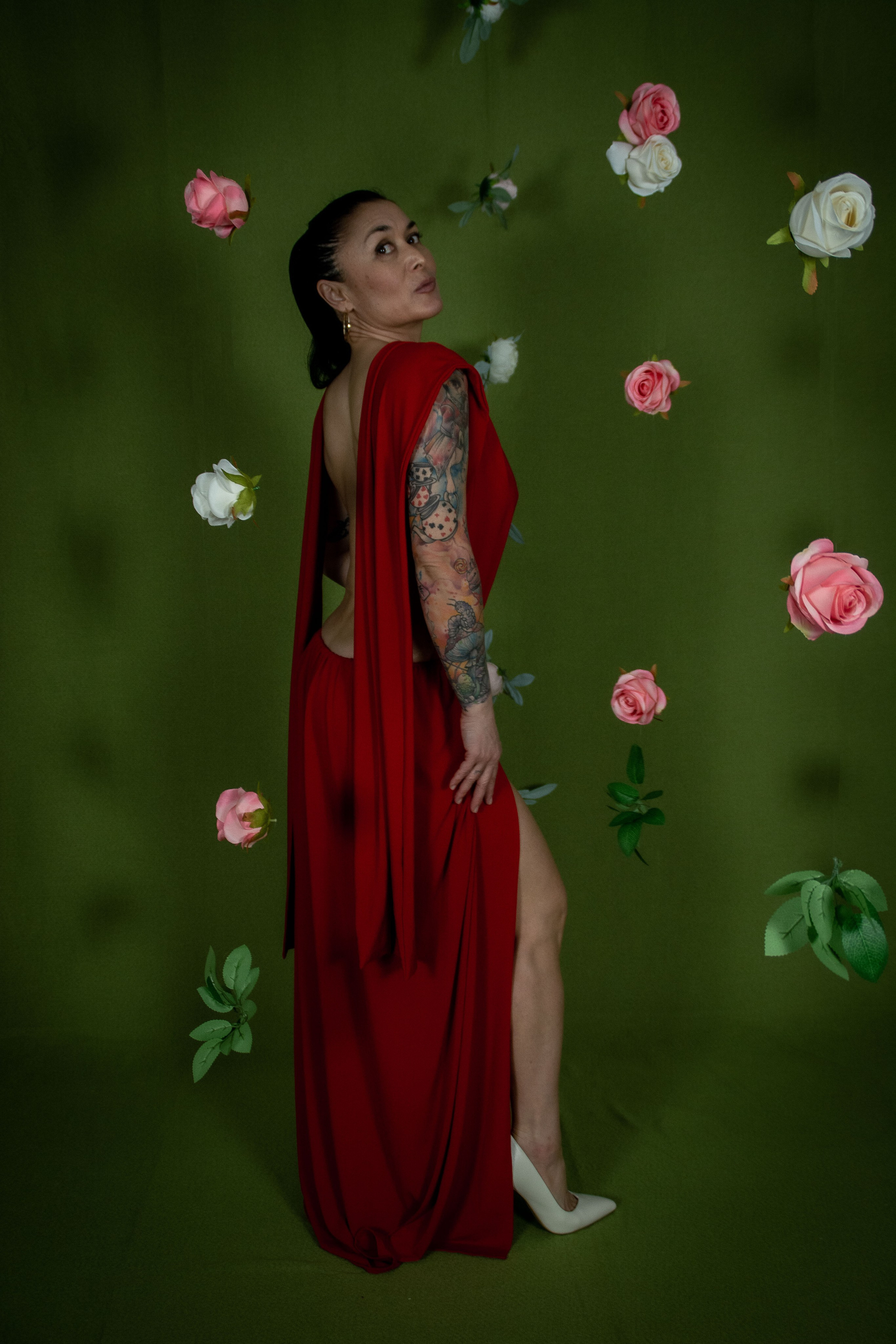 Цветочный фотосет. Елена Волкова семейный фотограф в станице Гостагаевской города-курорта Анапа