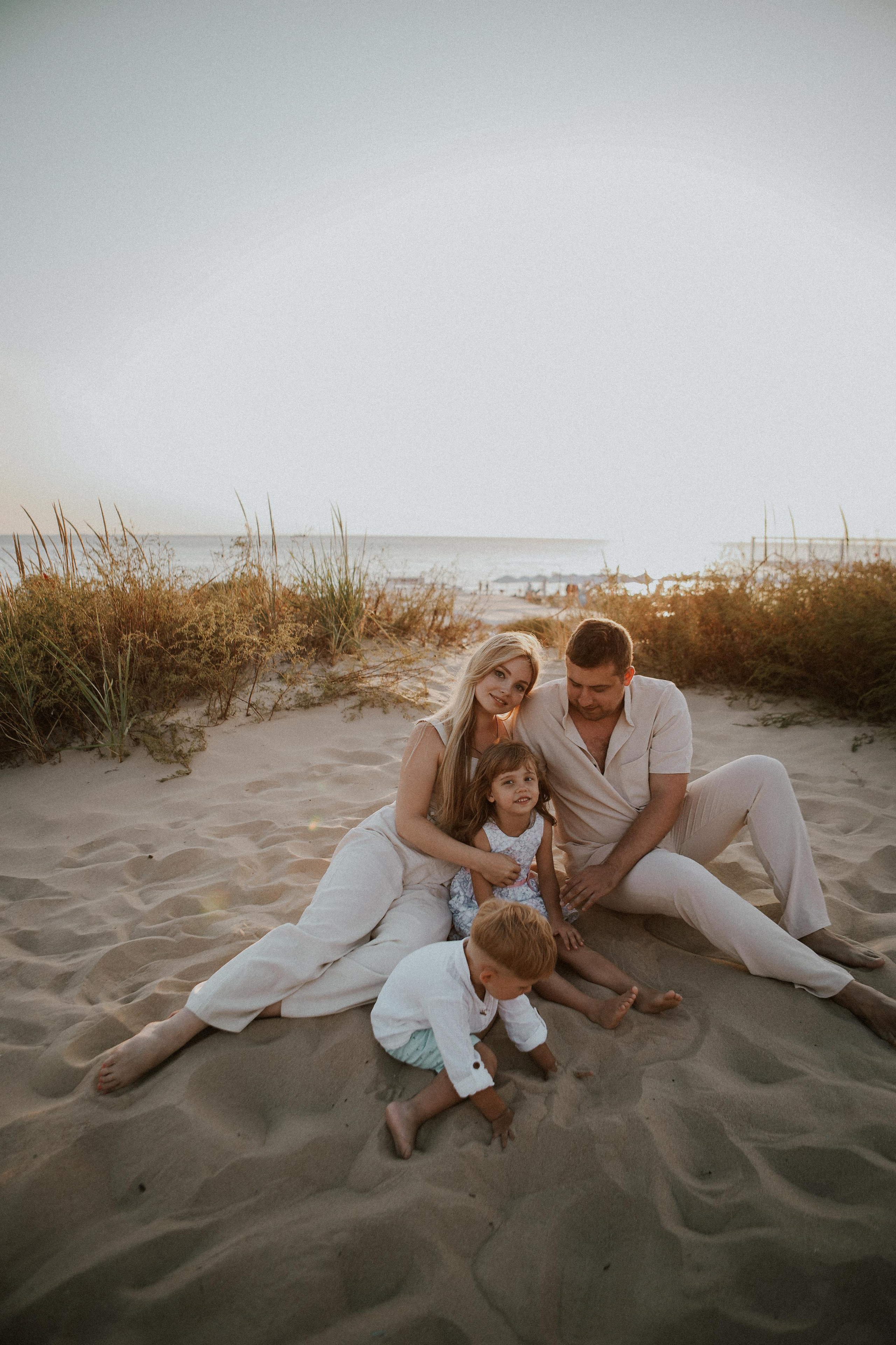 Святослав, Маша, Тая и Миша. Семейный фотограф в Новороссийске и Анапе Александра Яковлева