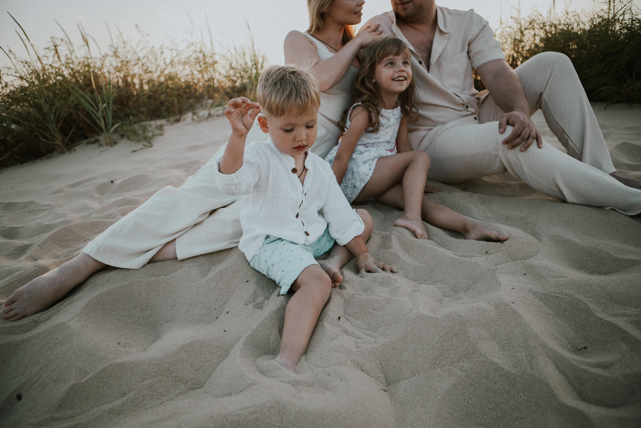 Святослав, Маша, Тая и Миша. Семейный фотограф в Новороссийске и Анапе Александра Яковлева