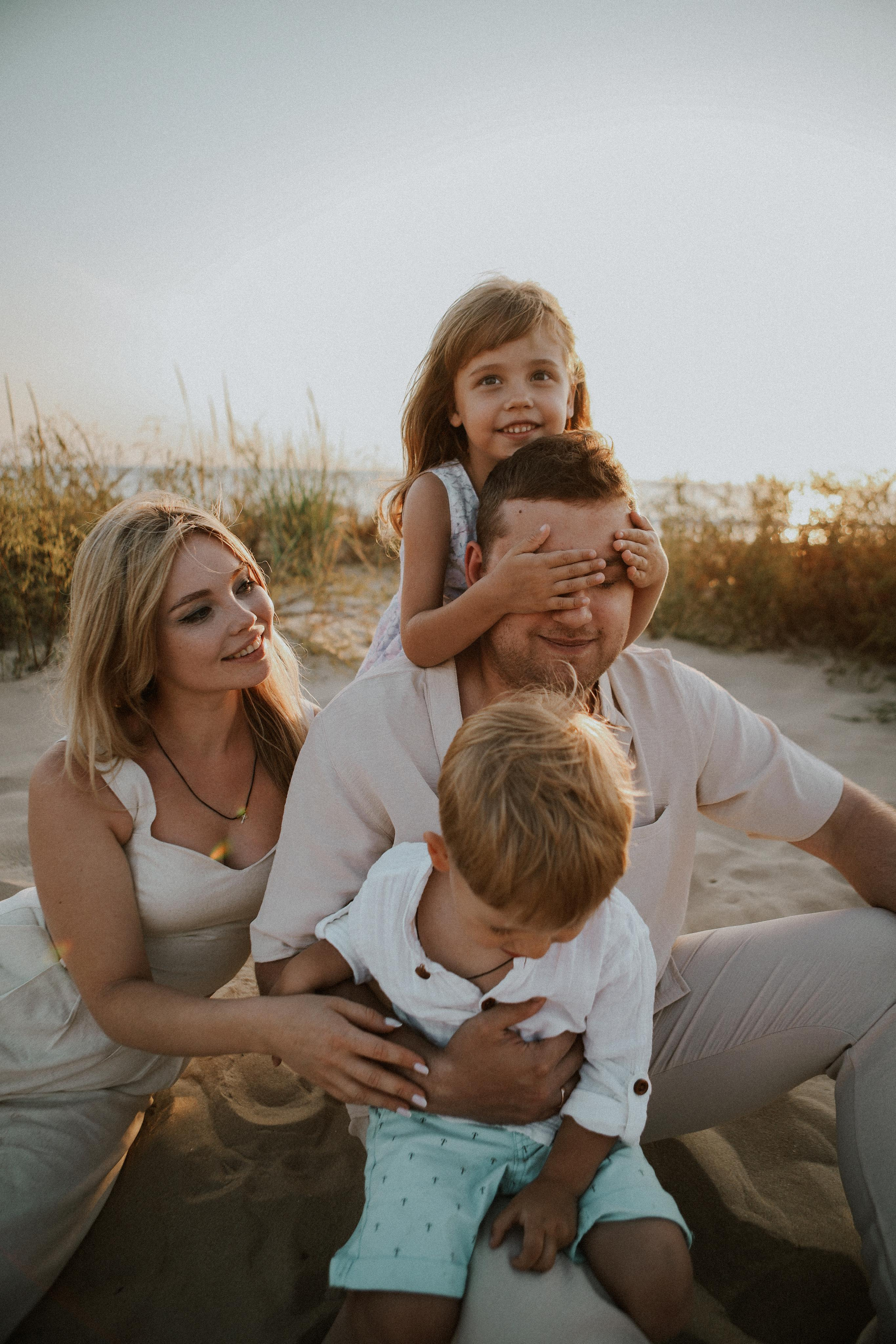 Святослав, Маша, Тая и Миша. Семейный фотограф в Новороссийске и Анапе Александра Яковлева