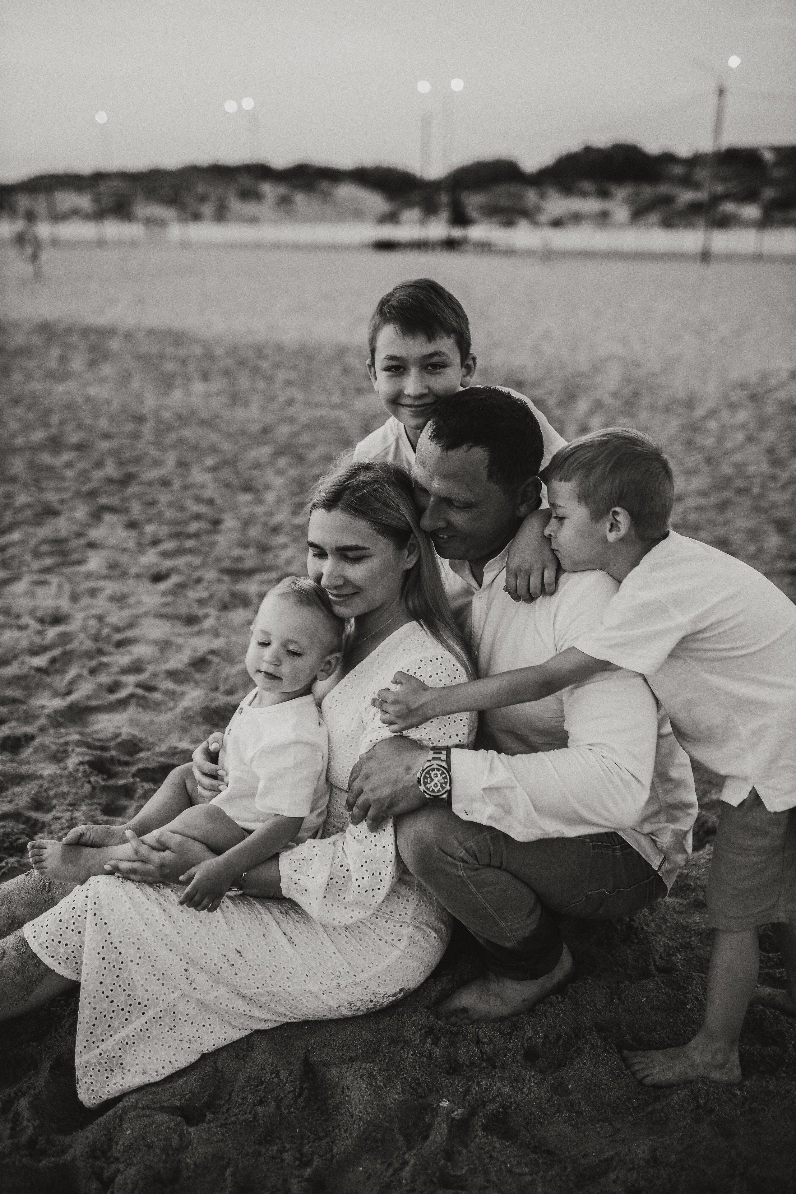 Слава, Настя, Артем, Марк и Демид. Семейный фотограф в Новороссийске и Анапе Александра Яковлева