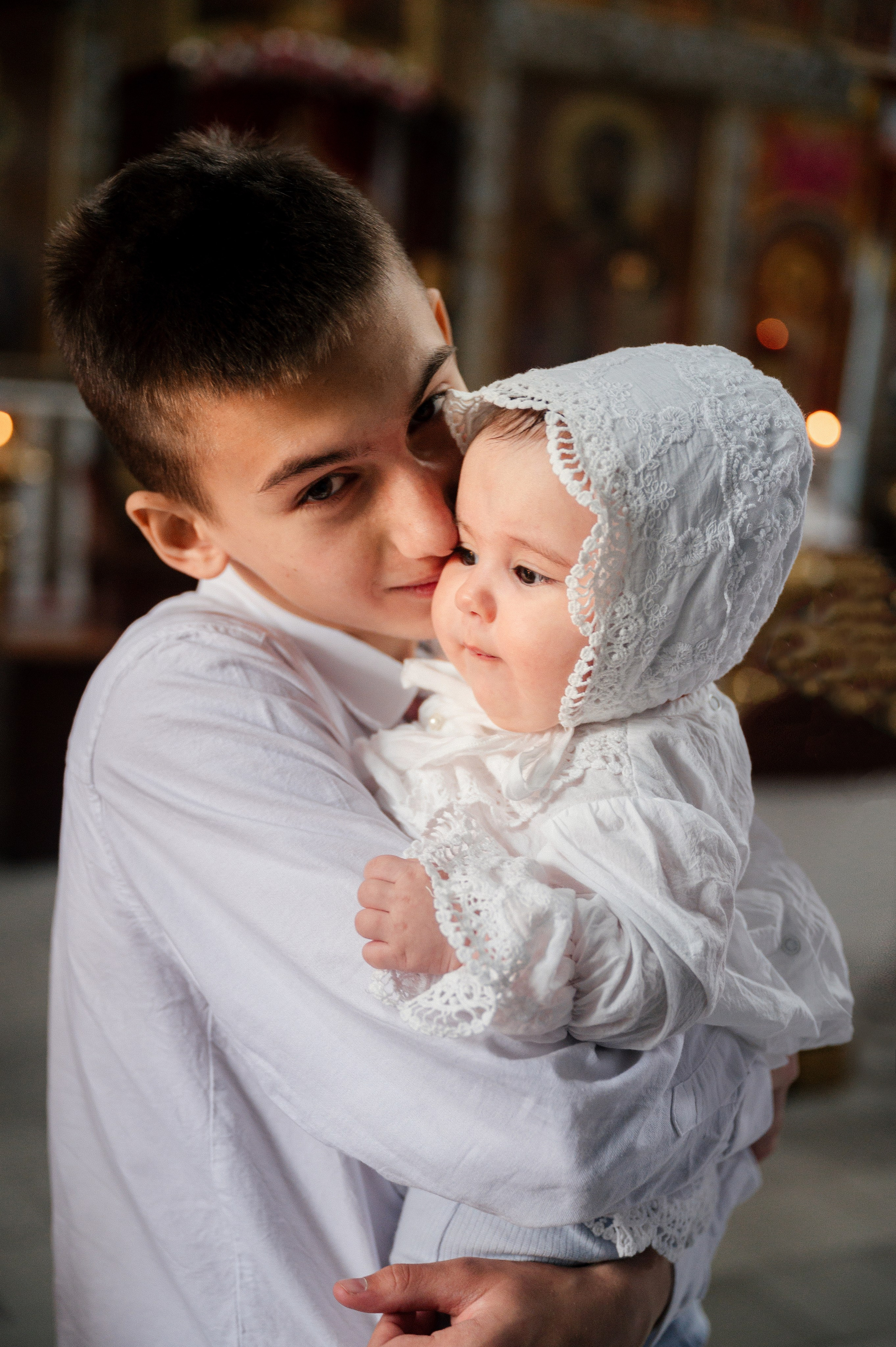 Вёшенская крещение Антонины. Фотограф Алёна Мил