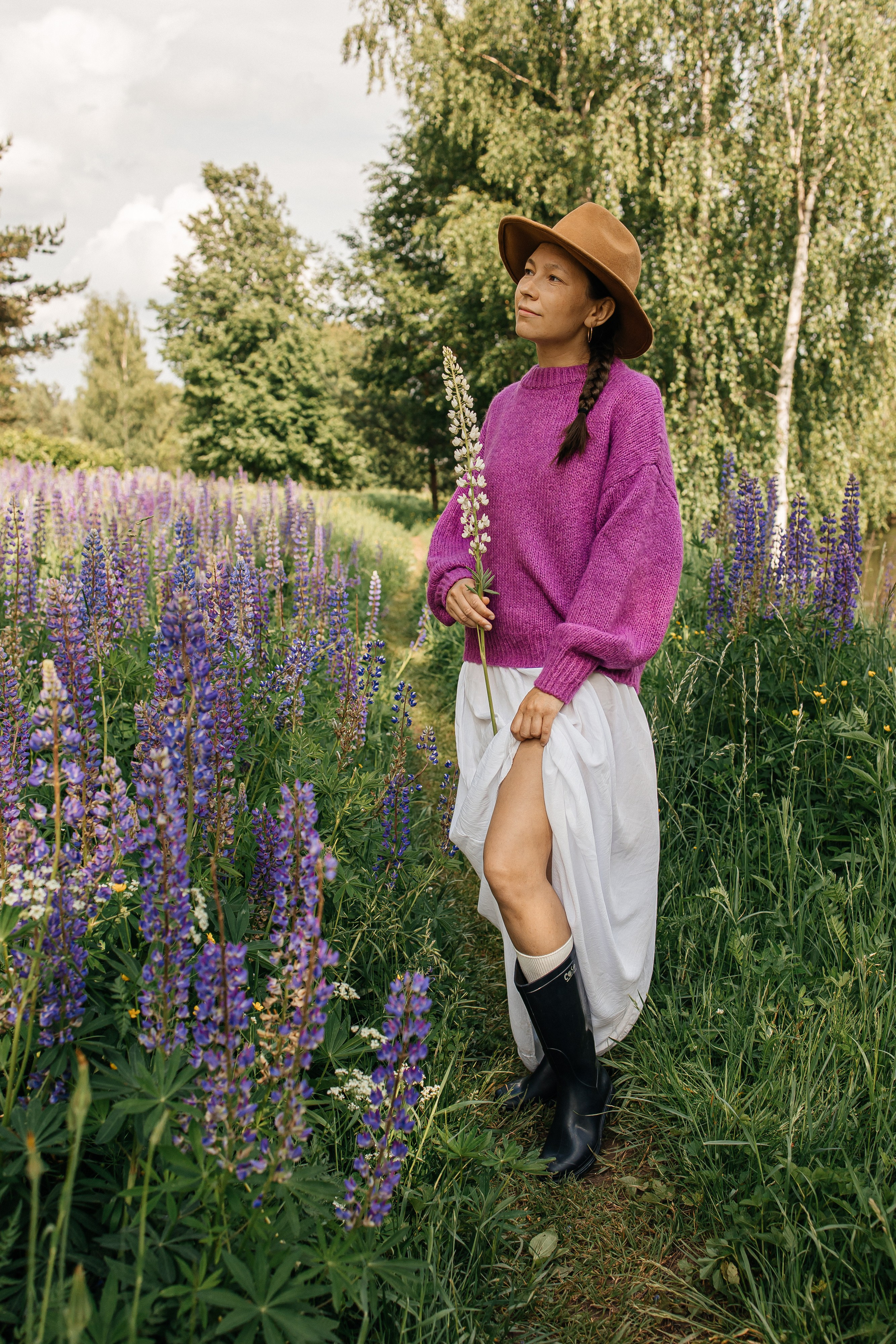 Люпины. Фотограф в Санкт-Петербурге Аня Григорьева ♡