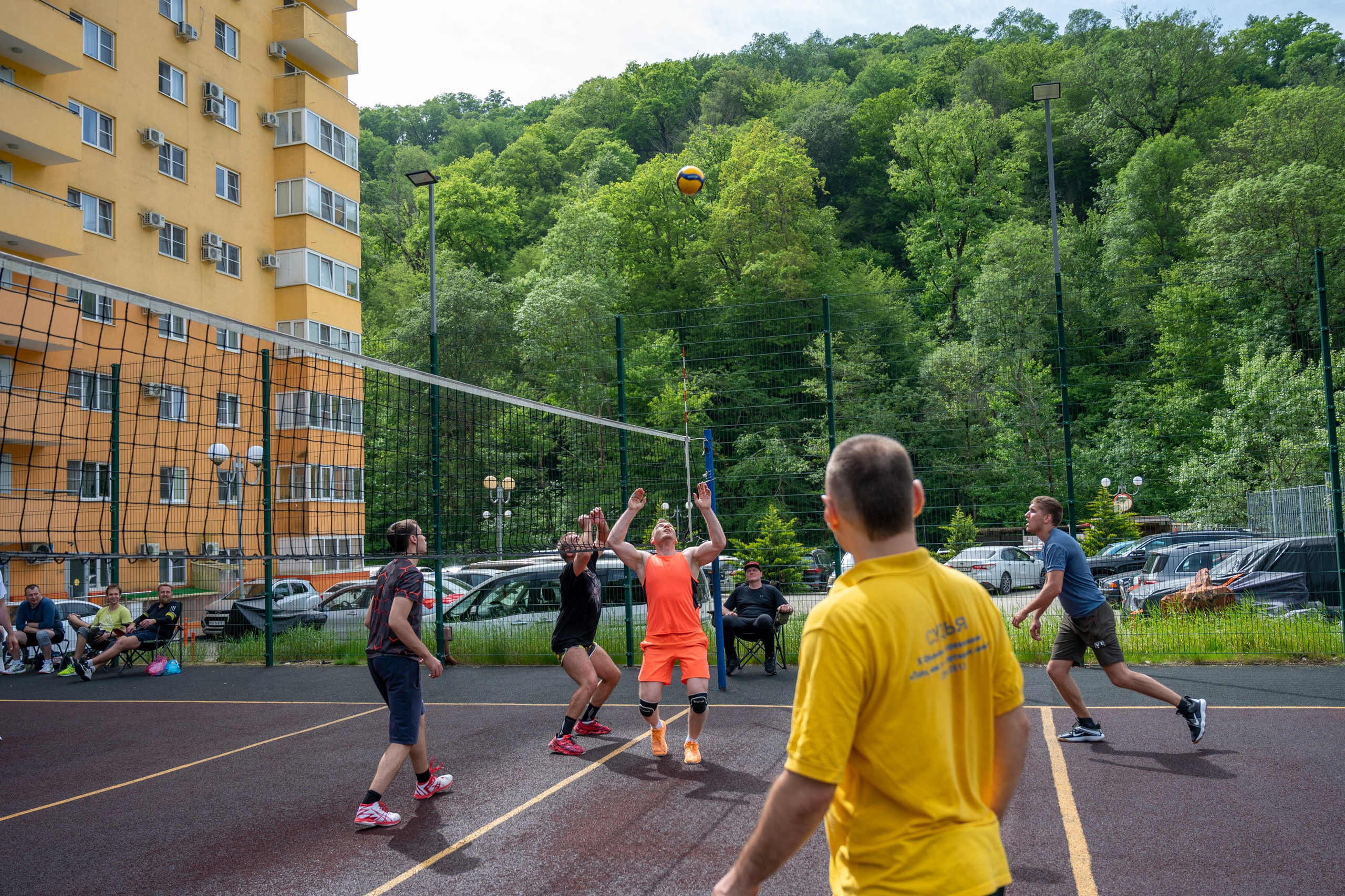 Турнир по Волейболу. Фотографирую счастливых людей в Сочи
