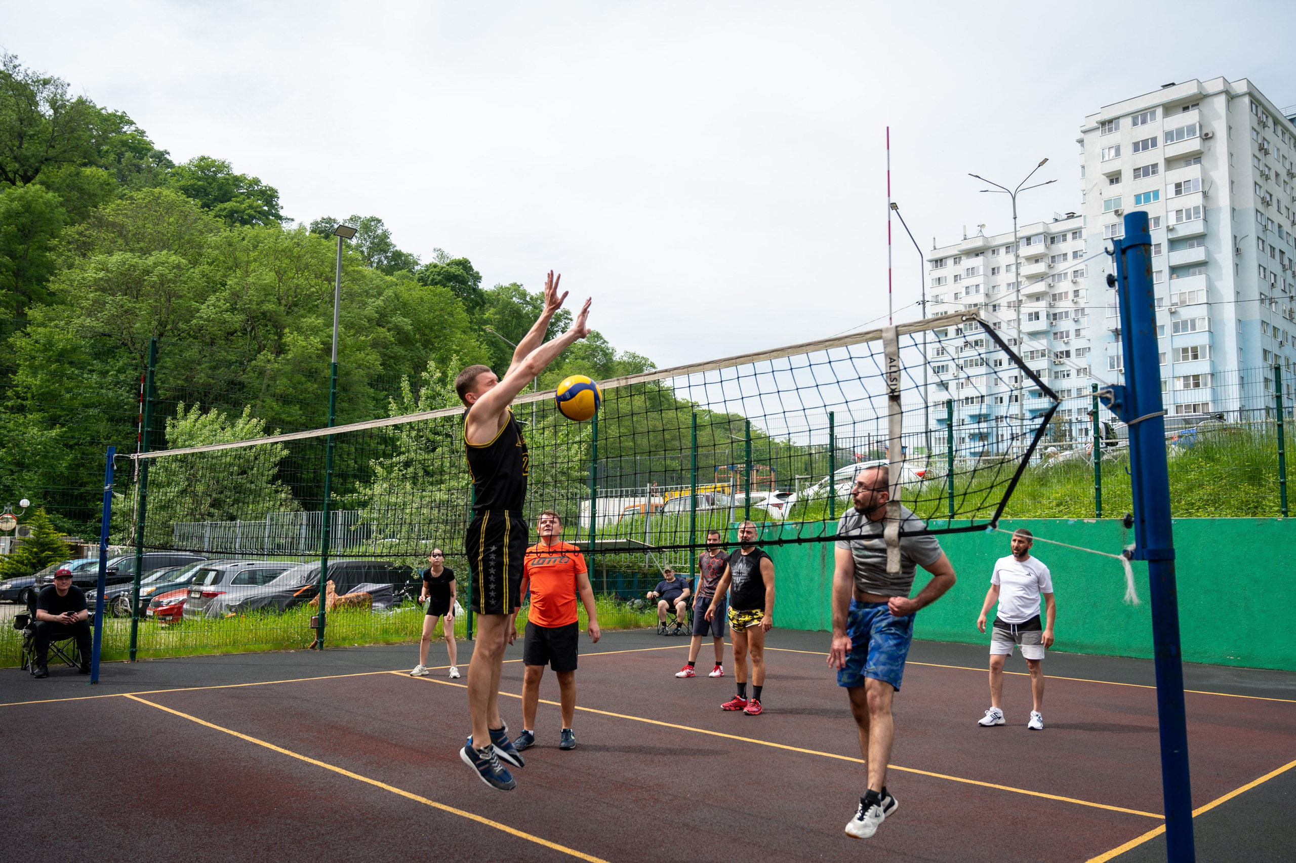 Турнир по Волейболу. Фотографирую счастливых людей в Сочи