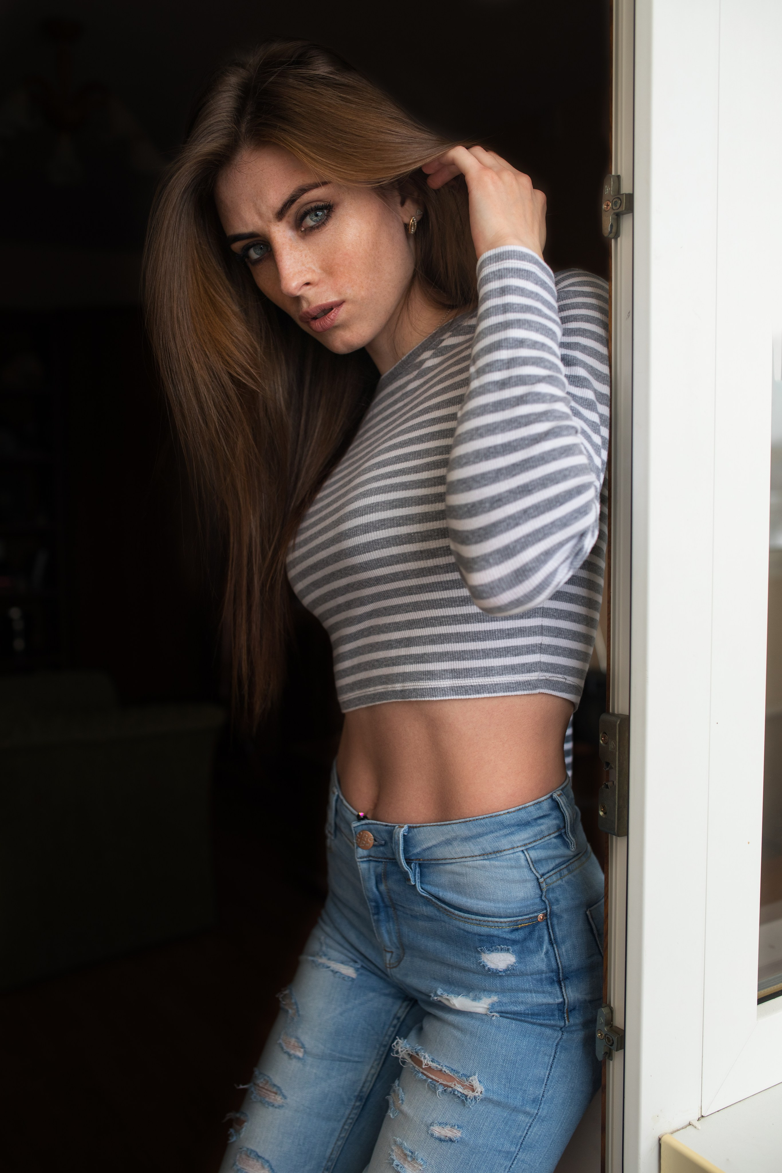 Портретная съемка у окна с Надеждой для «себя»