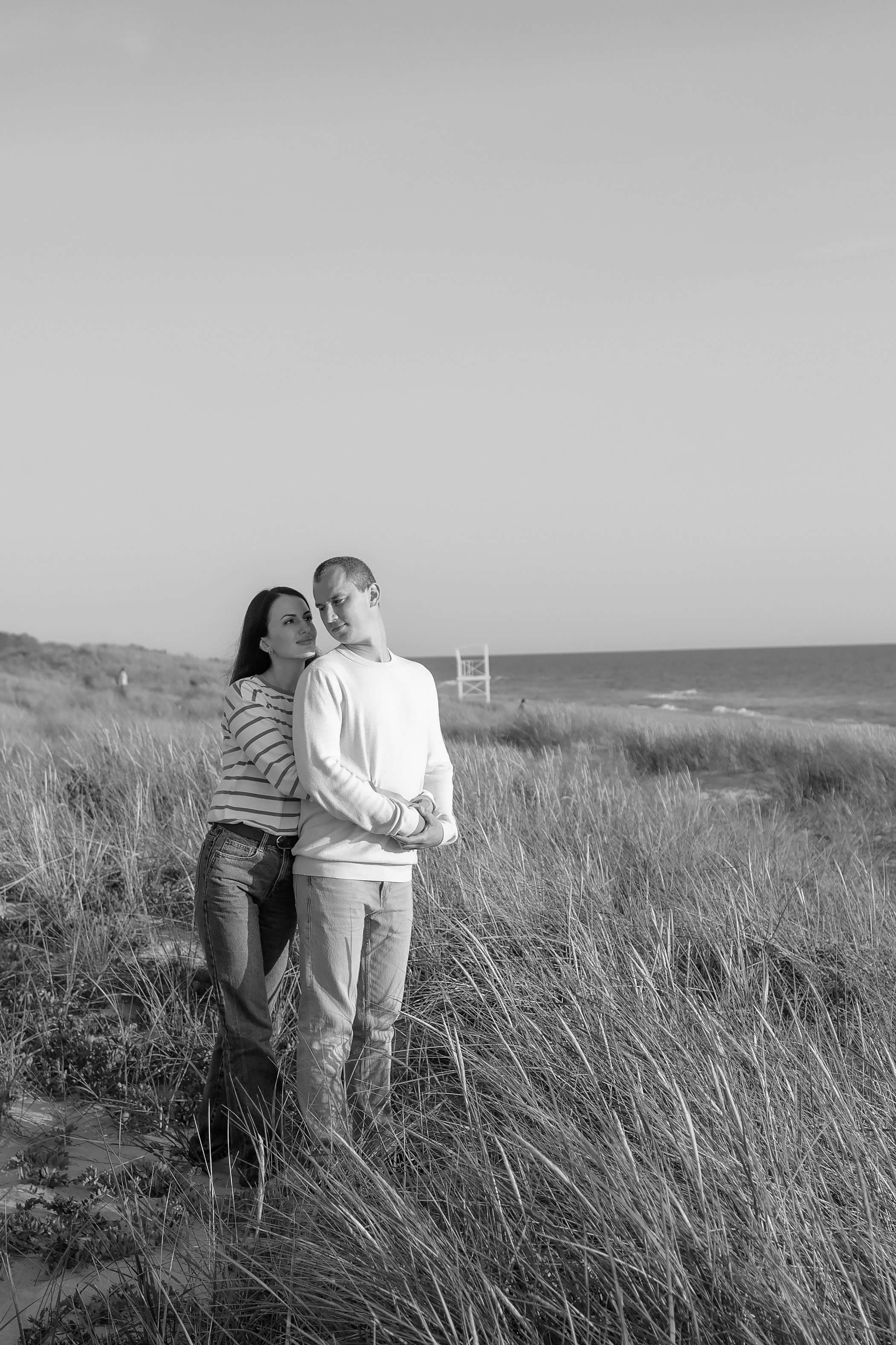 Павел и Татьяна. Закат в Янтарном. Фотограф в Калининграде Решетникова Алина