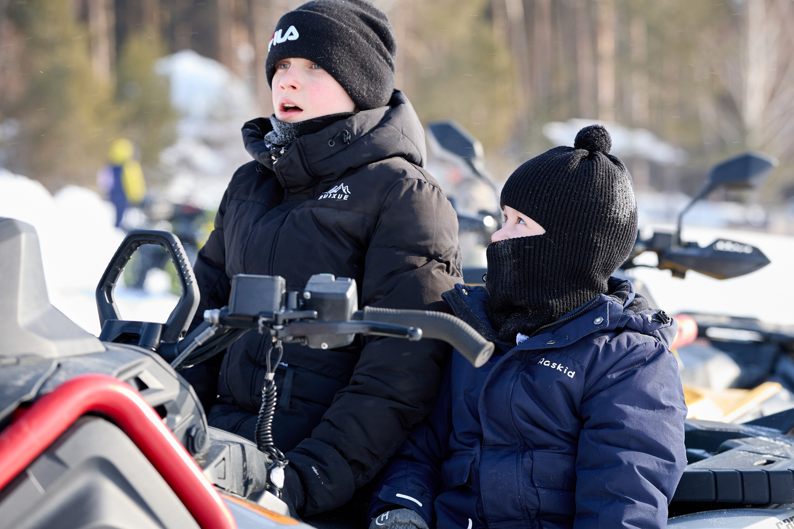 Топим Лёд — 2026. Соревнования на квадроциклах. Фотограф в Новосибирске Алена Скокова