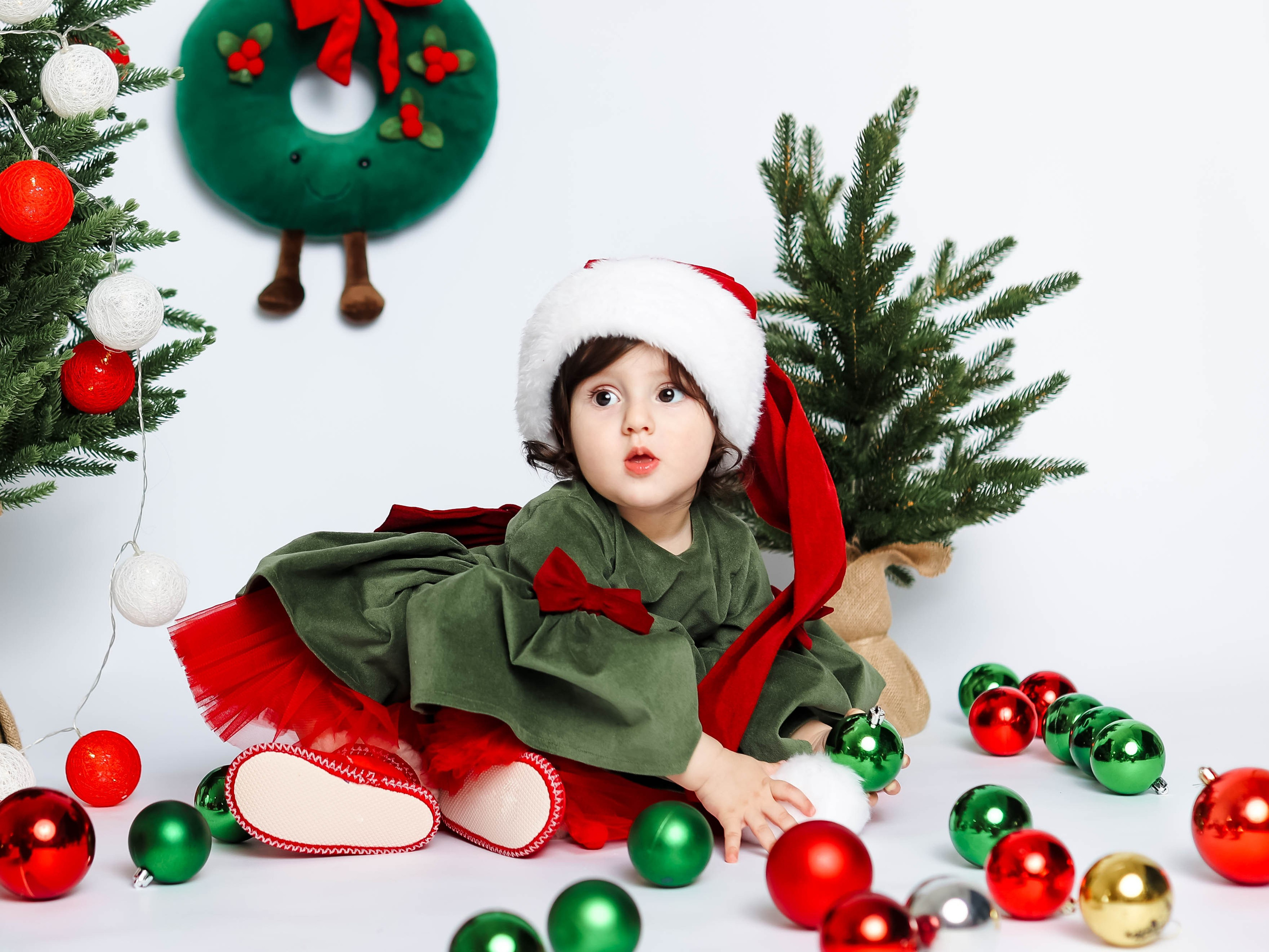 Новогодняя фотосессия на годик, два и три!. Семейный и детский фотограф Москва Елена Екимова 8926-895-38-86
