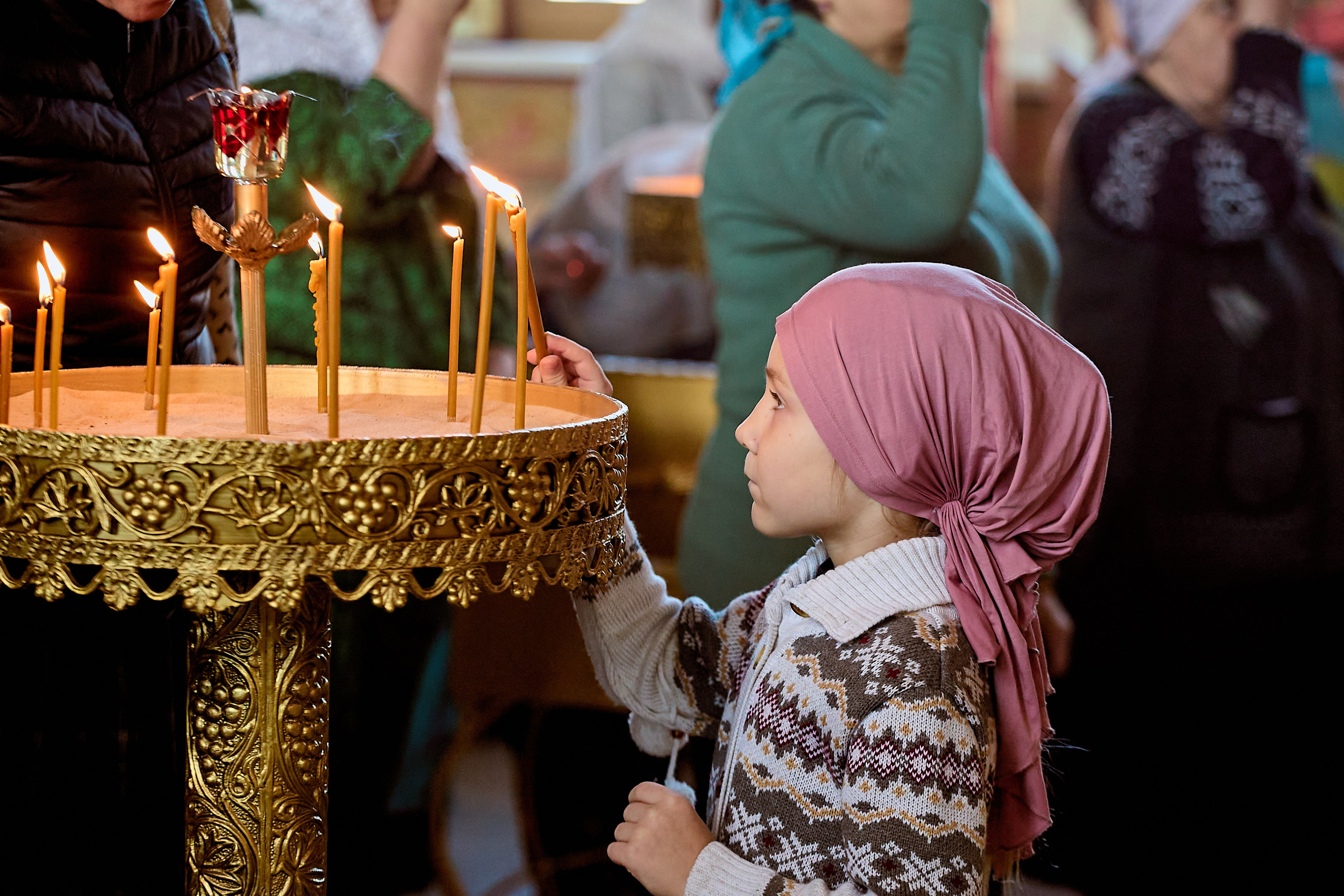 Лица Храма из серий фотографий православного портретного и детского фотографа Николая Голованова
