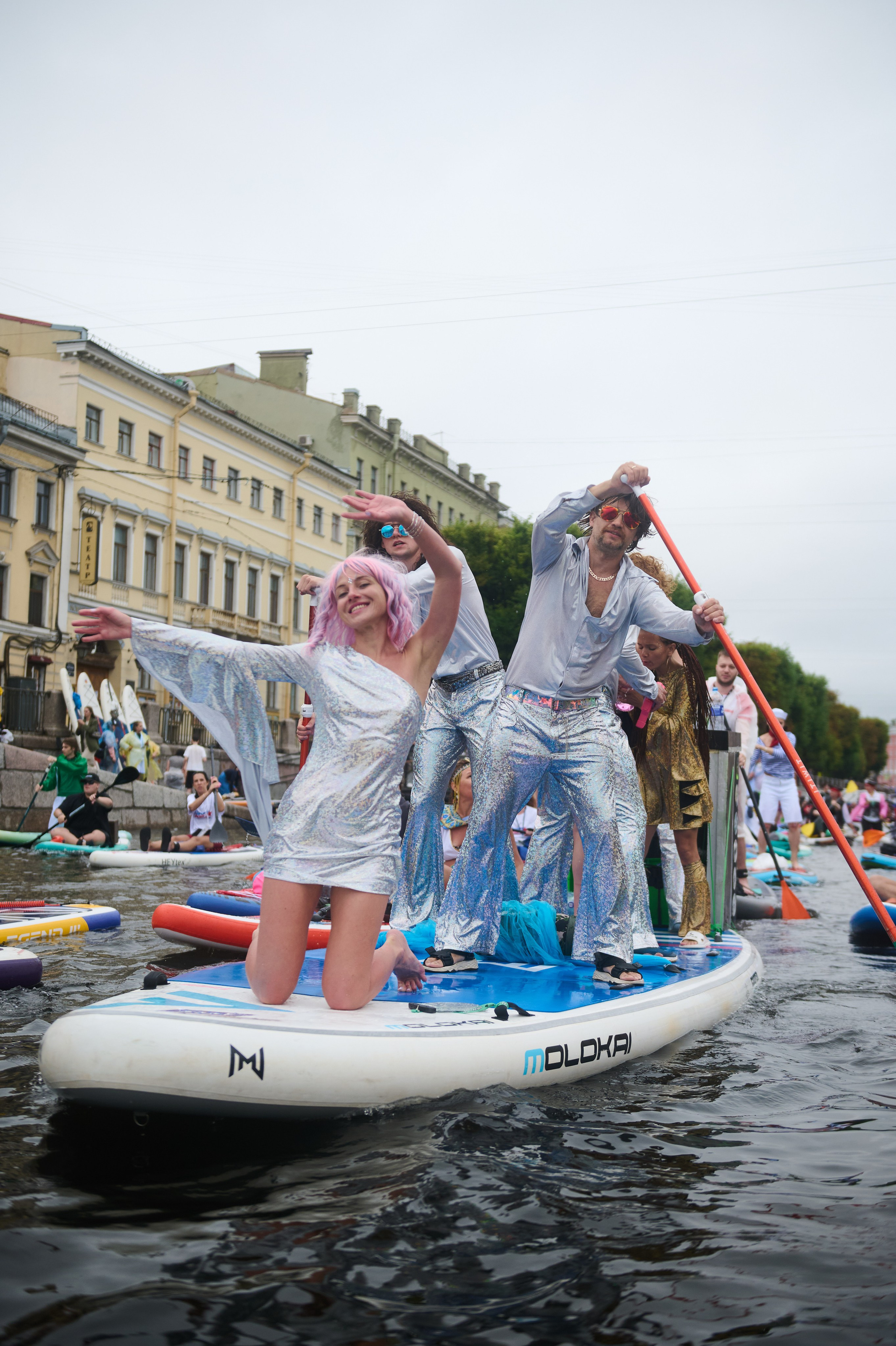 Фонтанка 2025. Фотосъемки на сапах, Москва. Сплавы на сапах