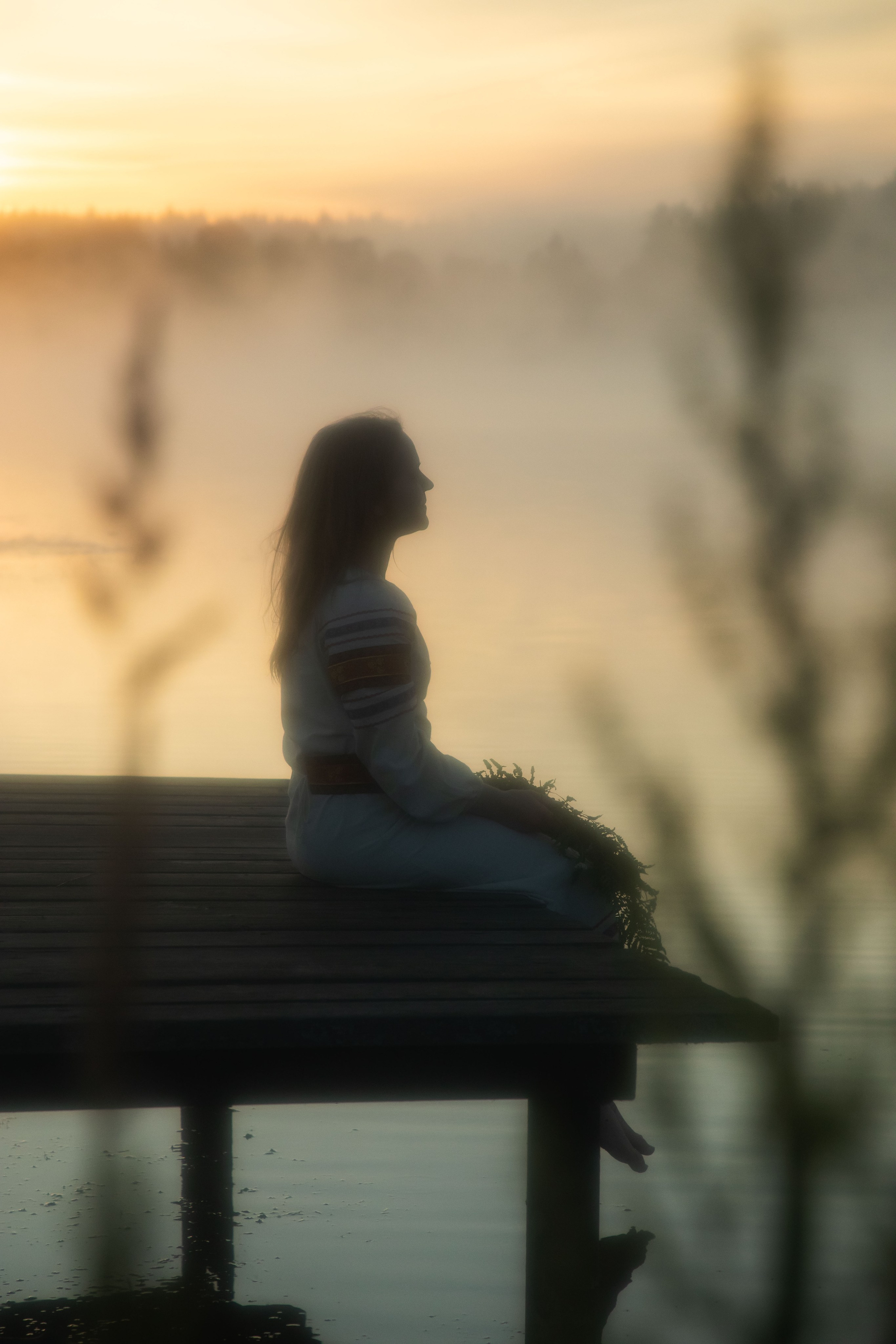 Купальская история на рассвете. Юлия Башкатова, сказочный фотограф, Москва