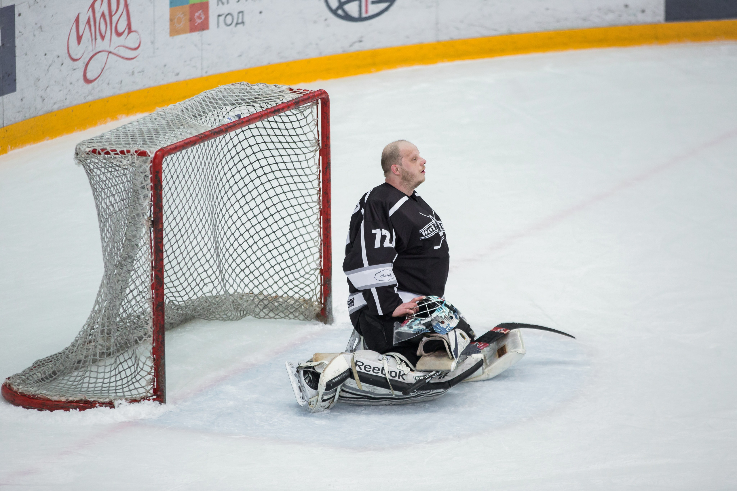 Хоккей для «Work&Sport». Снимаю съемки