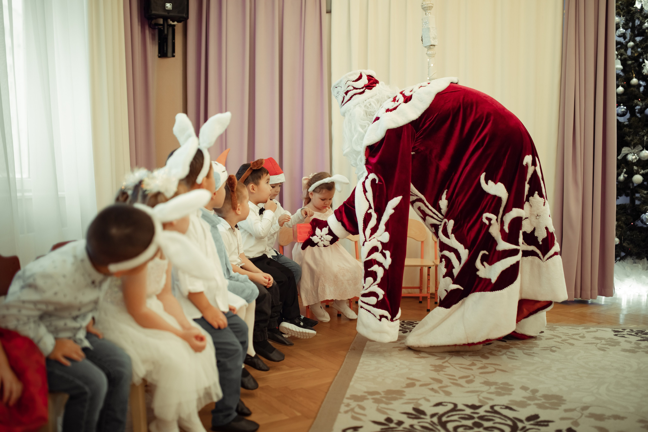 Новогодний утренник в детском саду. Семейный и детский фотограф в Москве Дорогова Екатерина