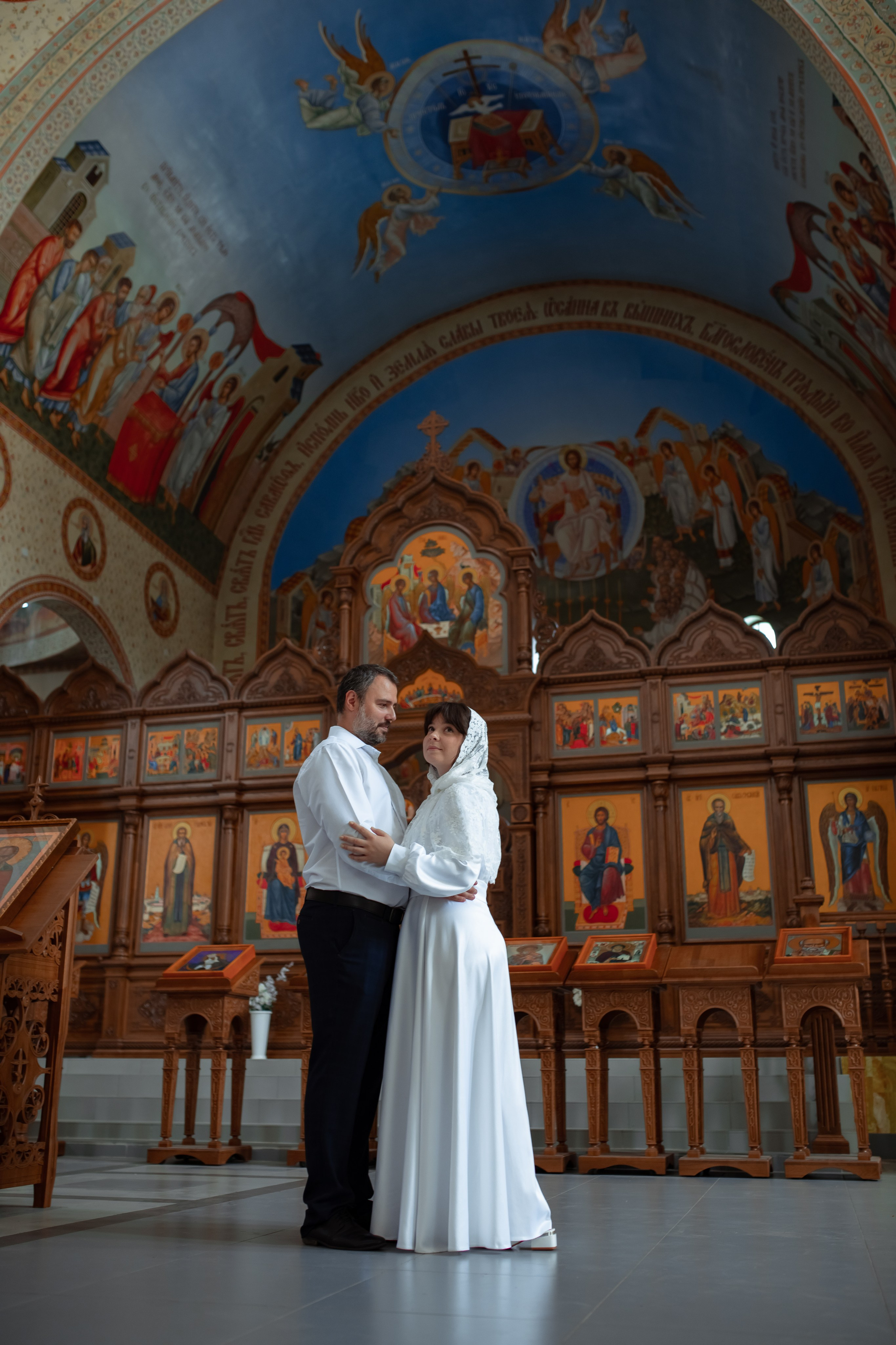 Венчание Елены и Павла в Храме СВ Саввы Сторожевского. Семейный и детский фотограф в Москве Дорогова Екатерина