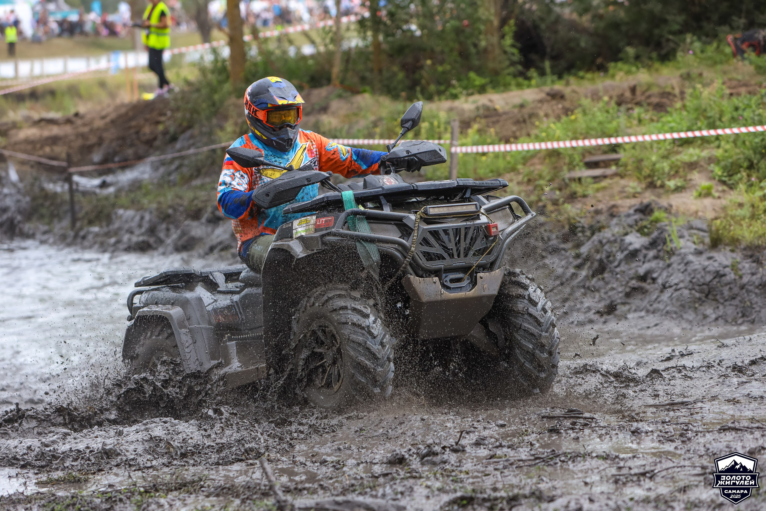 Кубок России по гонкам с водными препятствиями на квадроциклах «Золото Жигулей 2025». Спортивный фотограф в Самаре