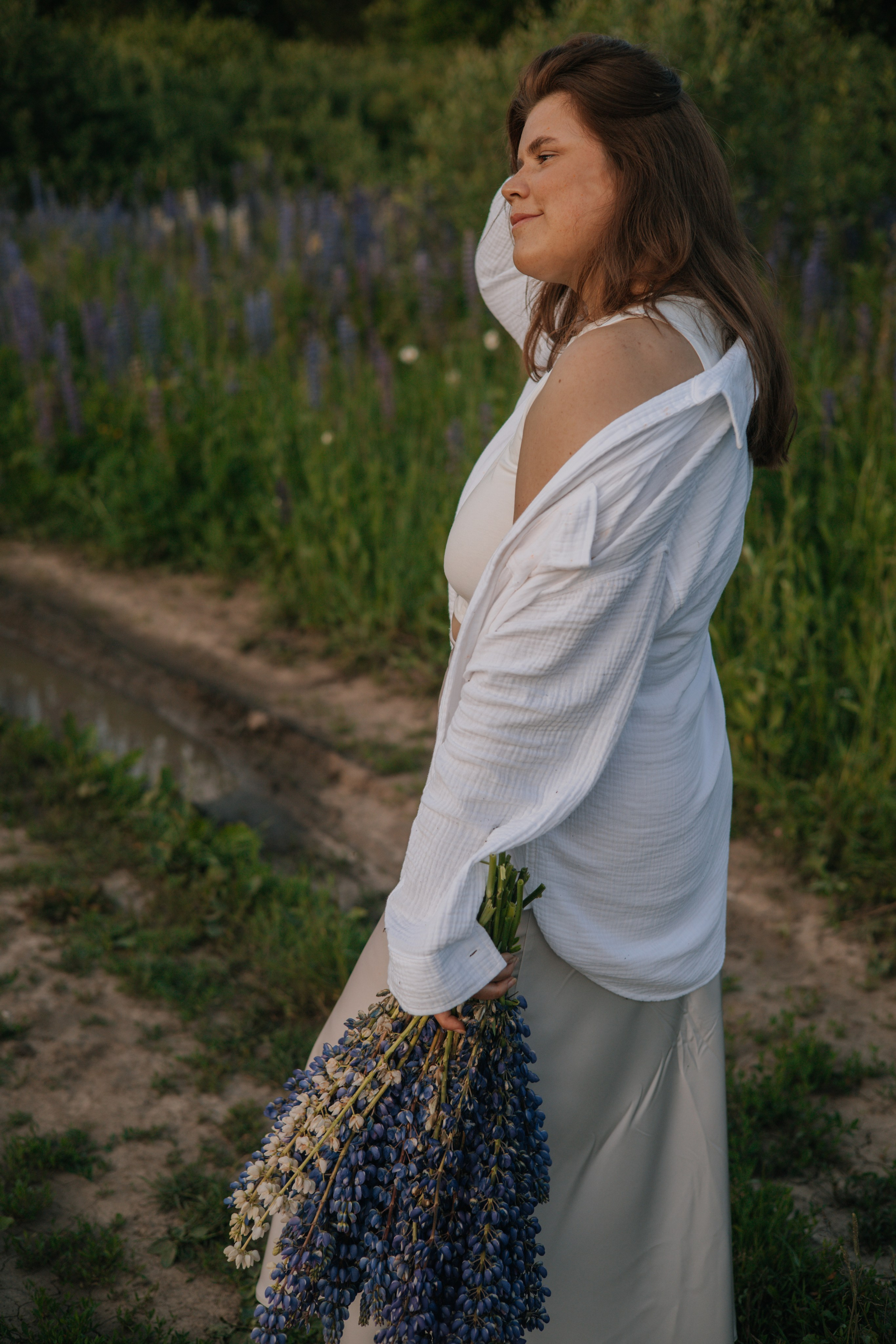 Фотосессия в люпинах. Семейные и индивидуальные съемки в Йошкар-Оле