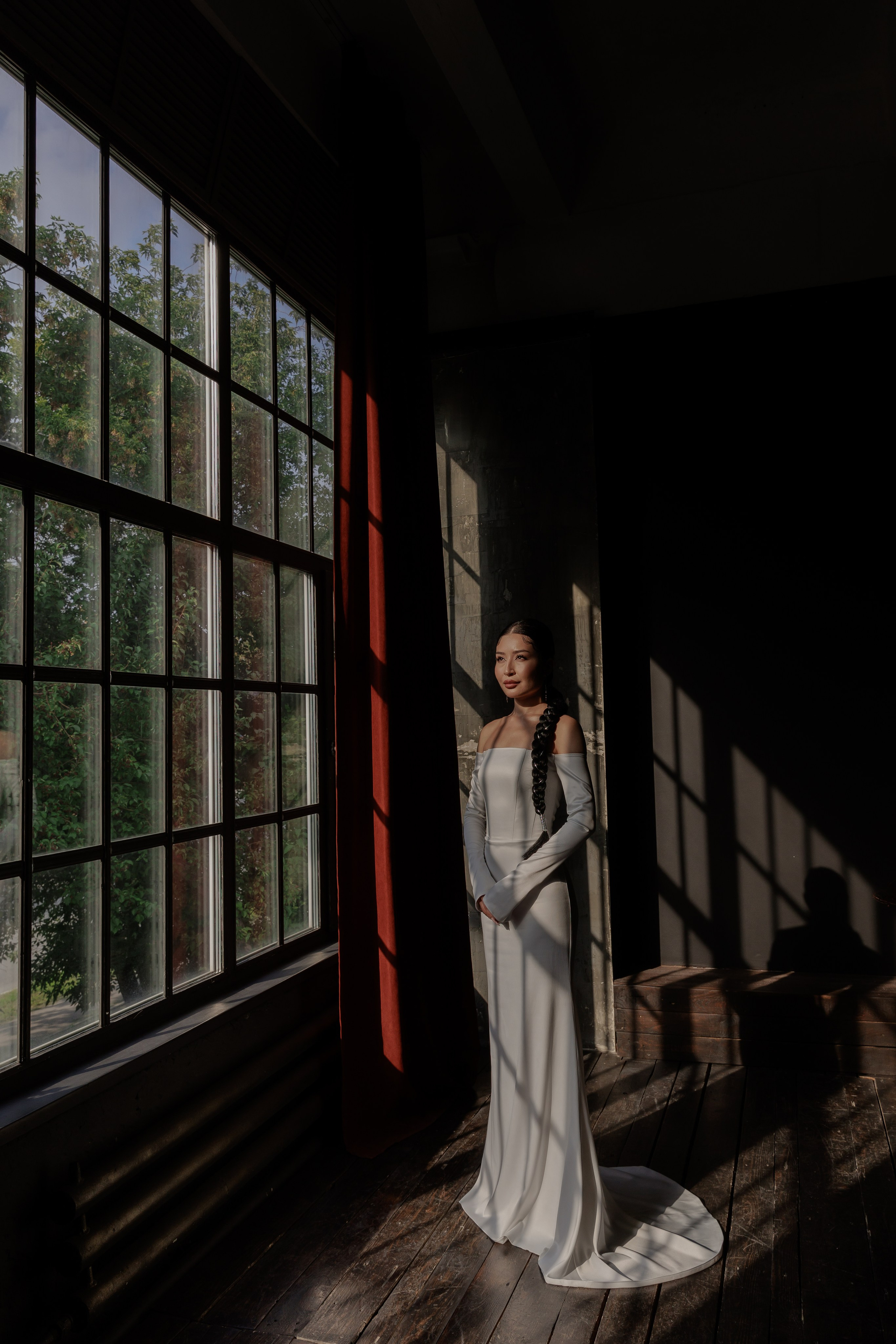 Свадебная в студии. Фотограф Костанай Кукуруза Анжела