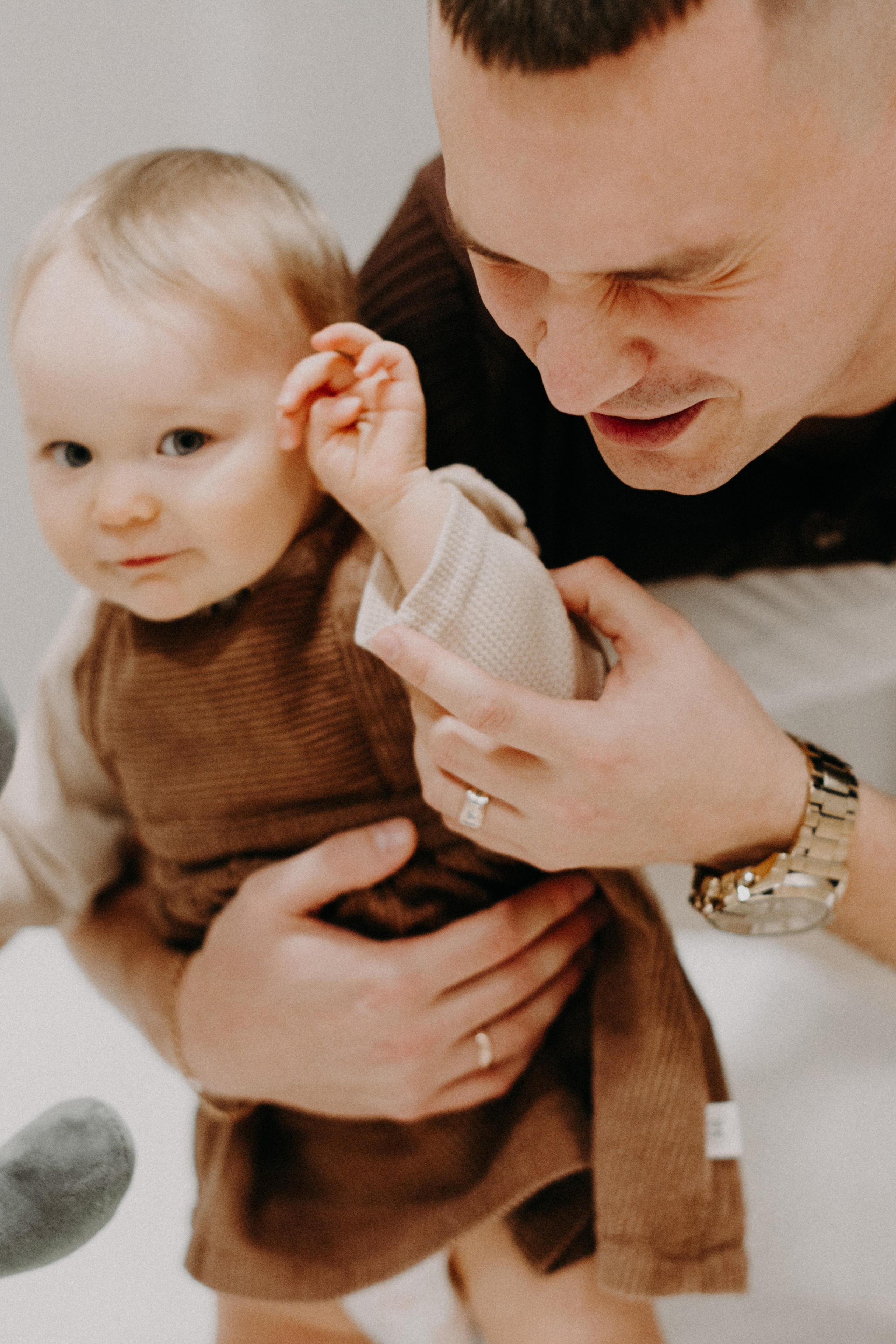 Фроловы. Варечке 1 год. Фотограф в Челябинске Любовь Денисенко