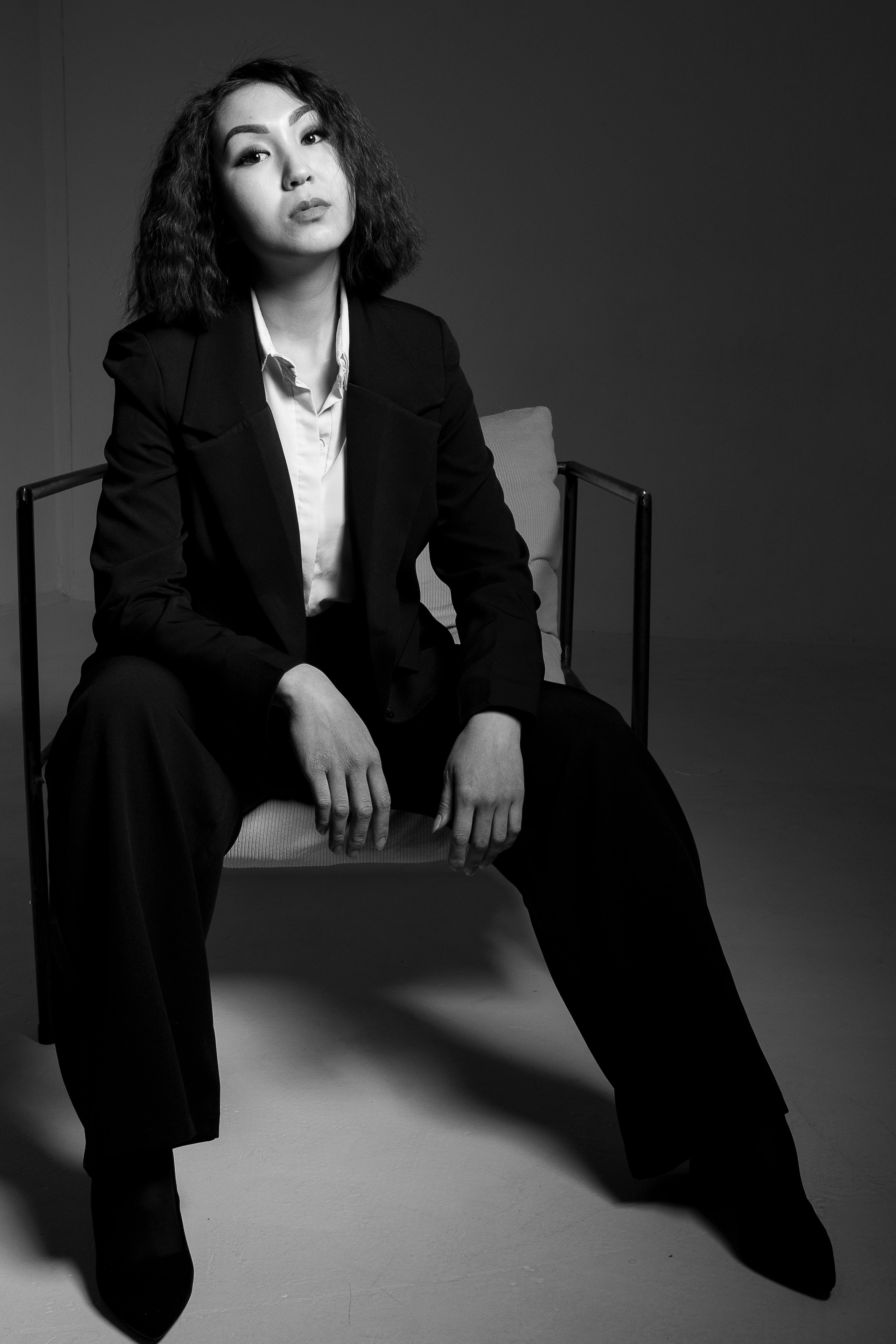 Съемка Татьяны в стиле Ив-Сен Лоран. Фотограф Светлана Боровикова в Домодедове