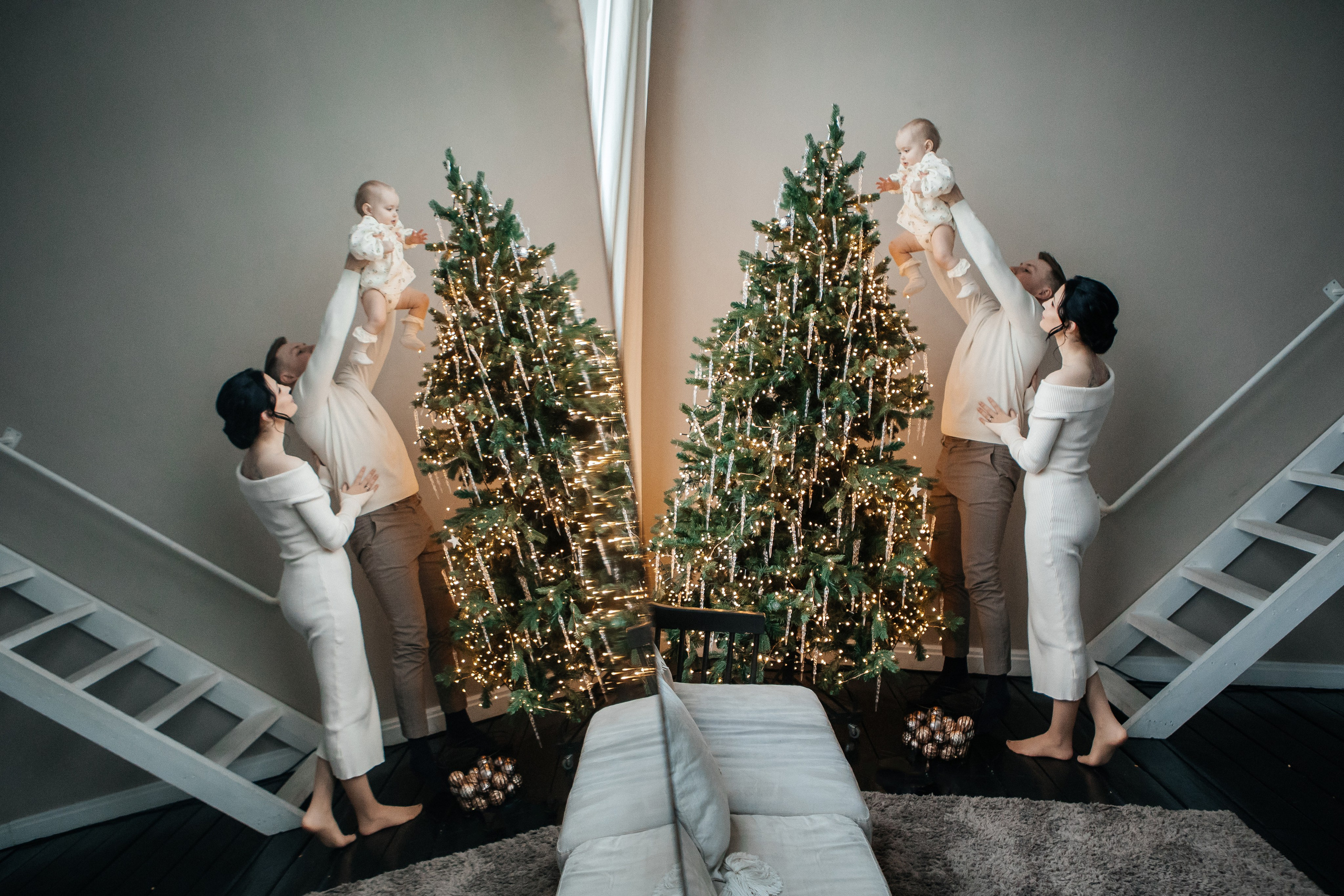 Андрей Лиза и Ева. Свадебный и семейный фотограф Ибрагимова Мария из Екатеринбурга