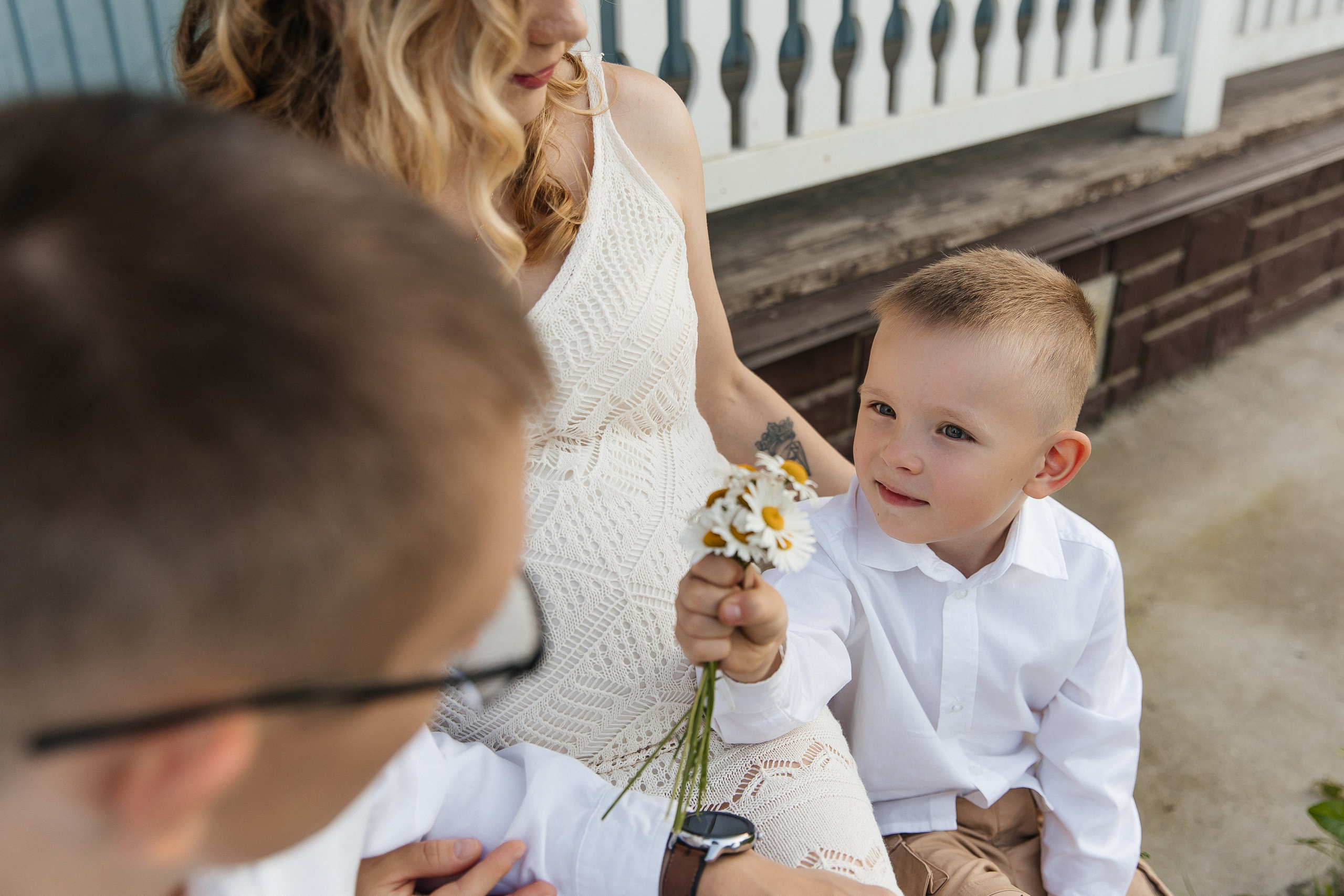 Игорь, Марина и Арсений. Свадебный и семейный фотограф в Вологде Екатерина Назарина