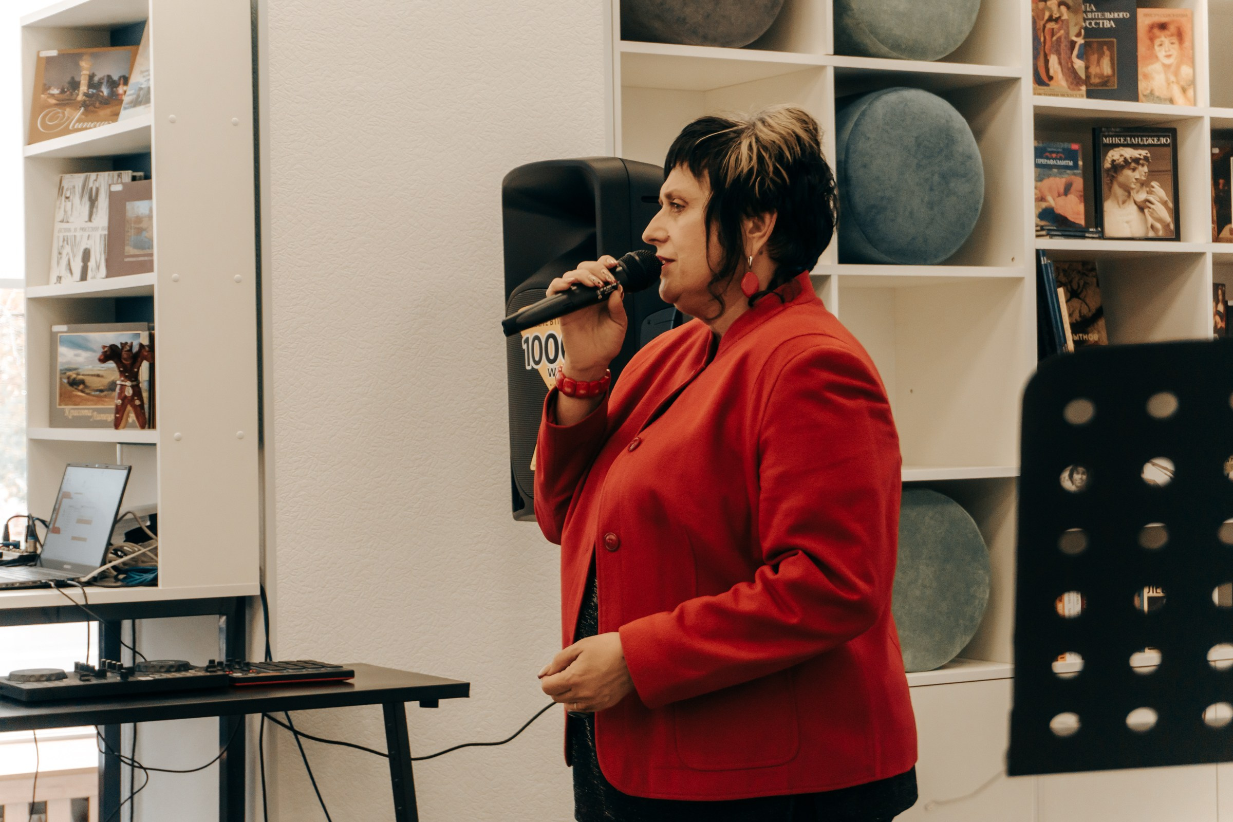 Открытие Бартеневской библиотеки