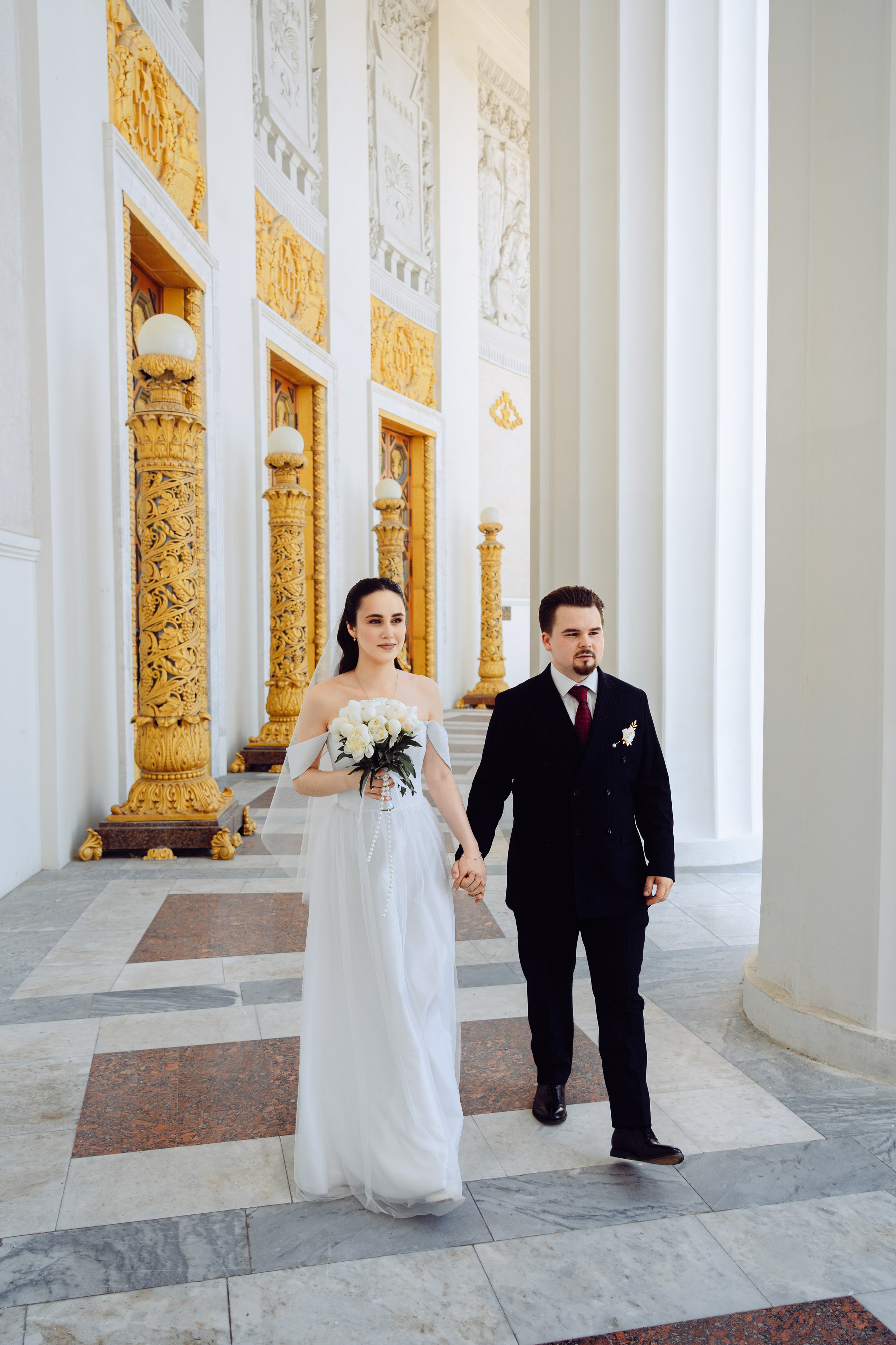 Wedding day / ВДНХ. Репортажный фотограф в Москве Легкая Софья
