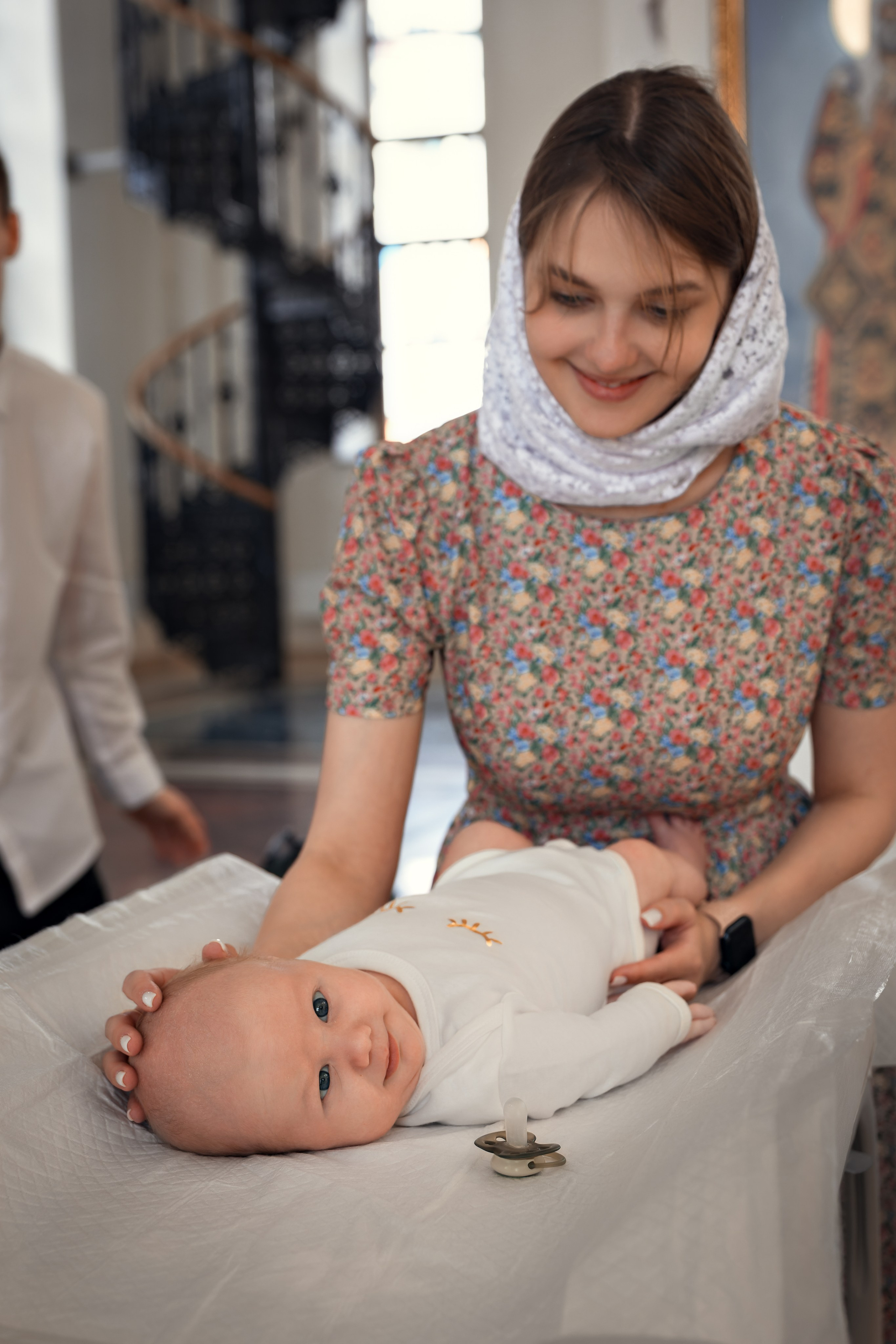 Крещение в Храме Успения Пресвятой Богородицы в Останкино | Фотограф Мария Шантарева
