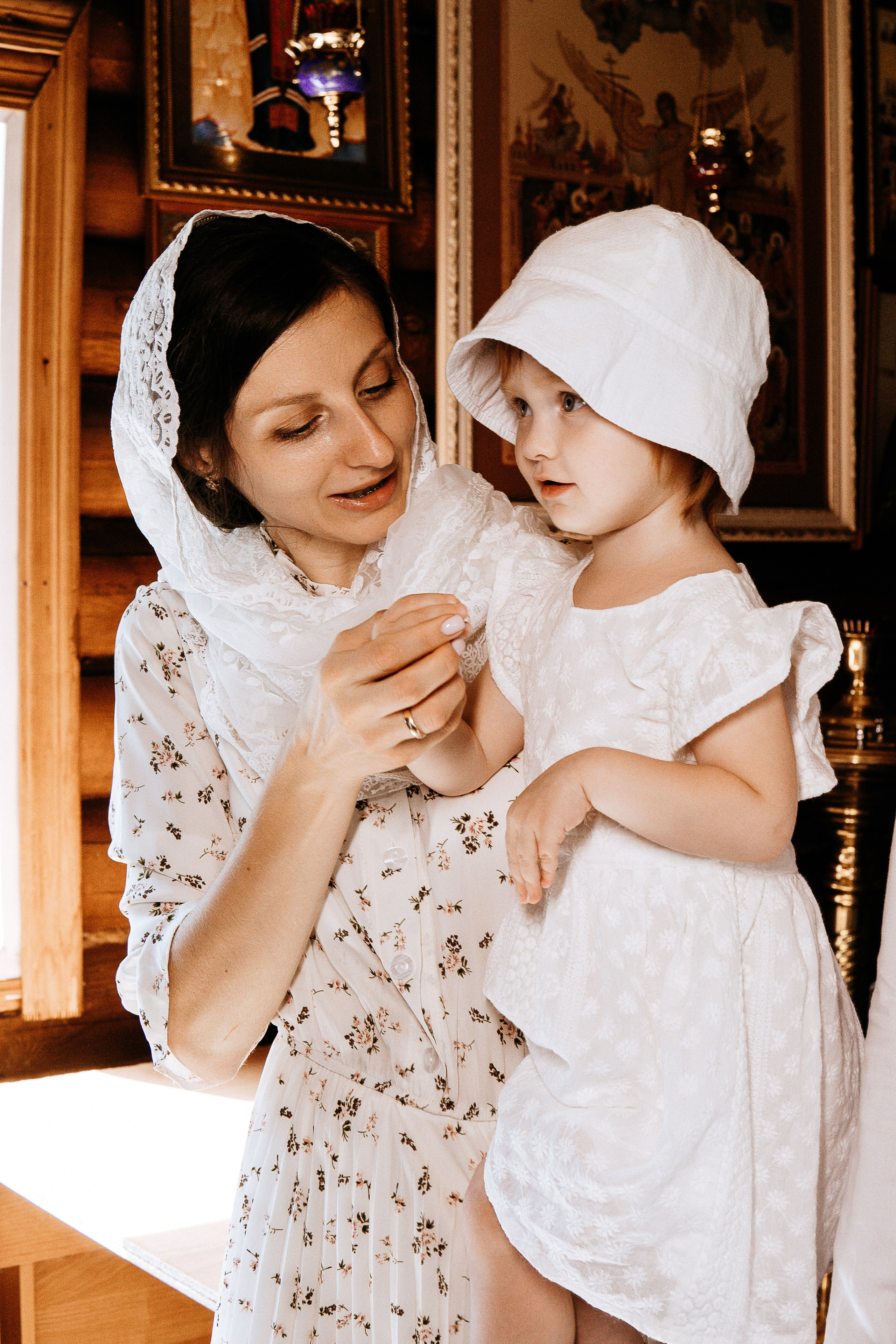 Крещение Таисии и Даниила. Фотограф Алла Быкова