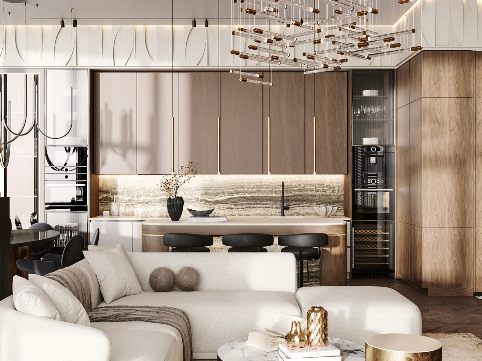 Pokrovsky| 128 m² | 2024. 3D Визуализатор Великородная Виктория