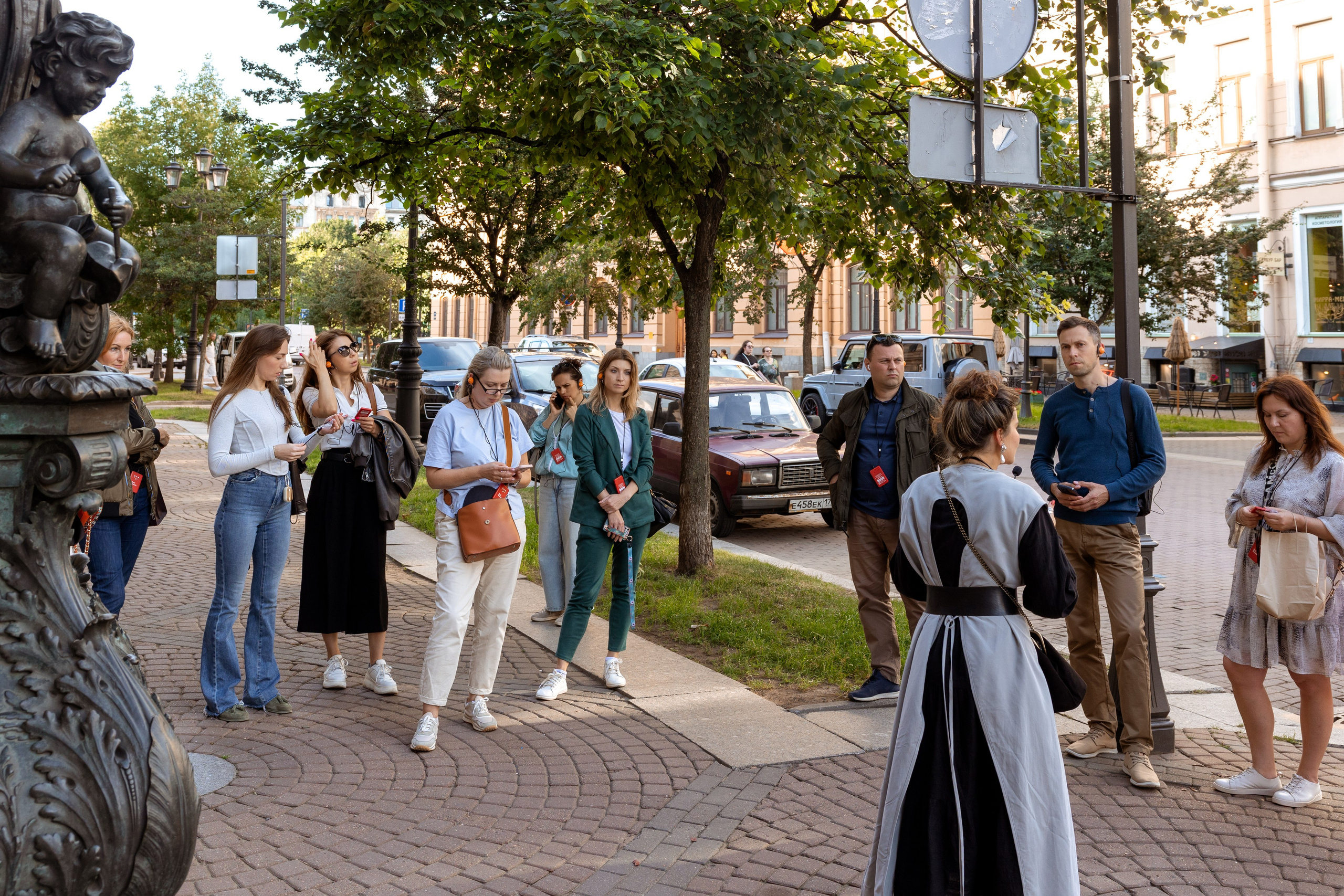 Репортаж.Прогулка-экскурсия для ГК «Еврострой». Фотограф в Санкт-Петербурге Ефремова Наталья