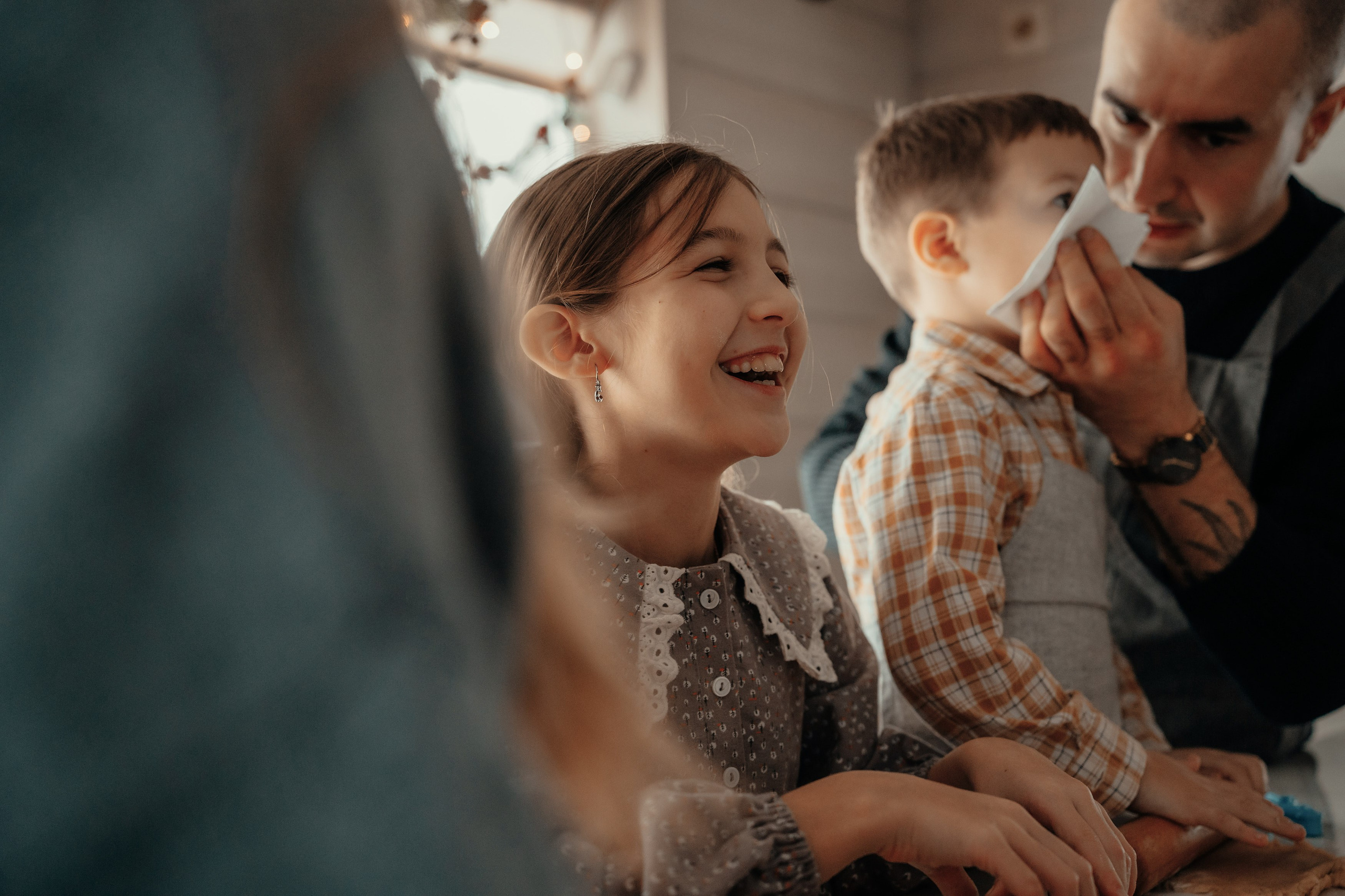 Олег и Лиза новогоднее. Фотограф Женя Пашкина