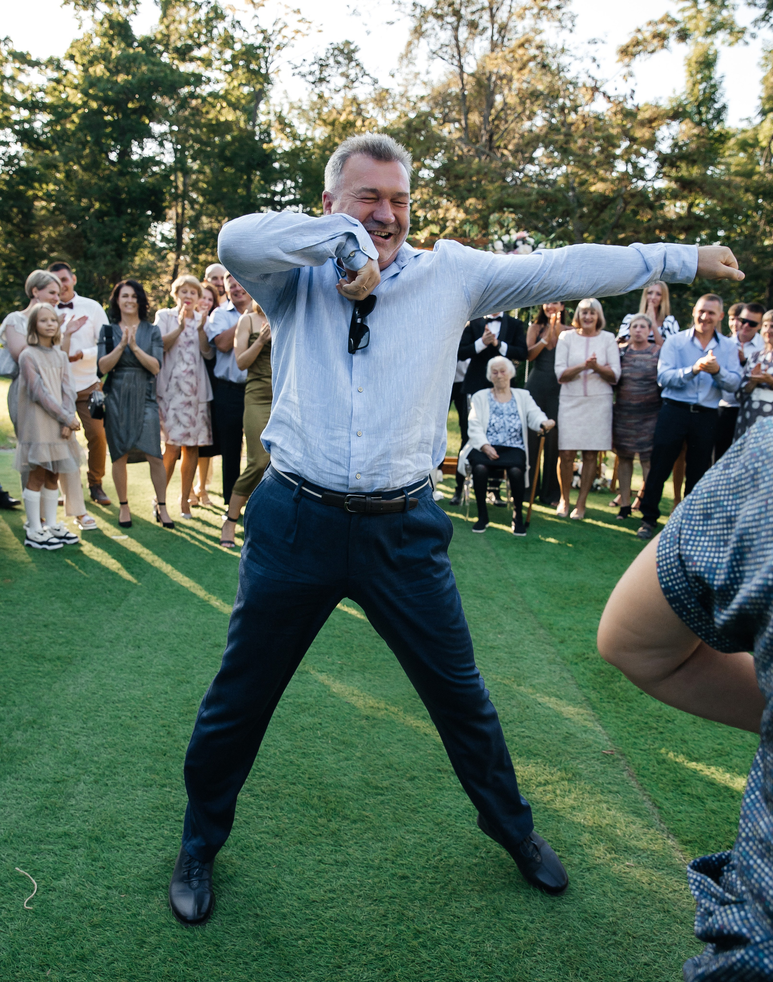 Свадьба на открытом воздухе. Свадебный и семейный фотограф в Москве Олеся Подколзина