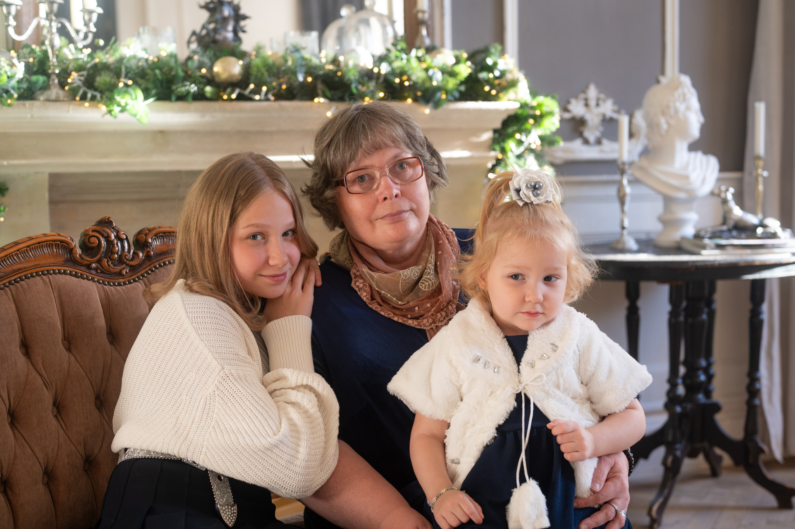 Фотостудия «Файн-арт» Новый год 2024-25. Фотограф новорожденных, семейный детский в Тюмени Татьяна Морозова