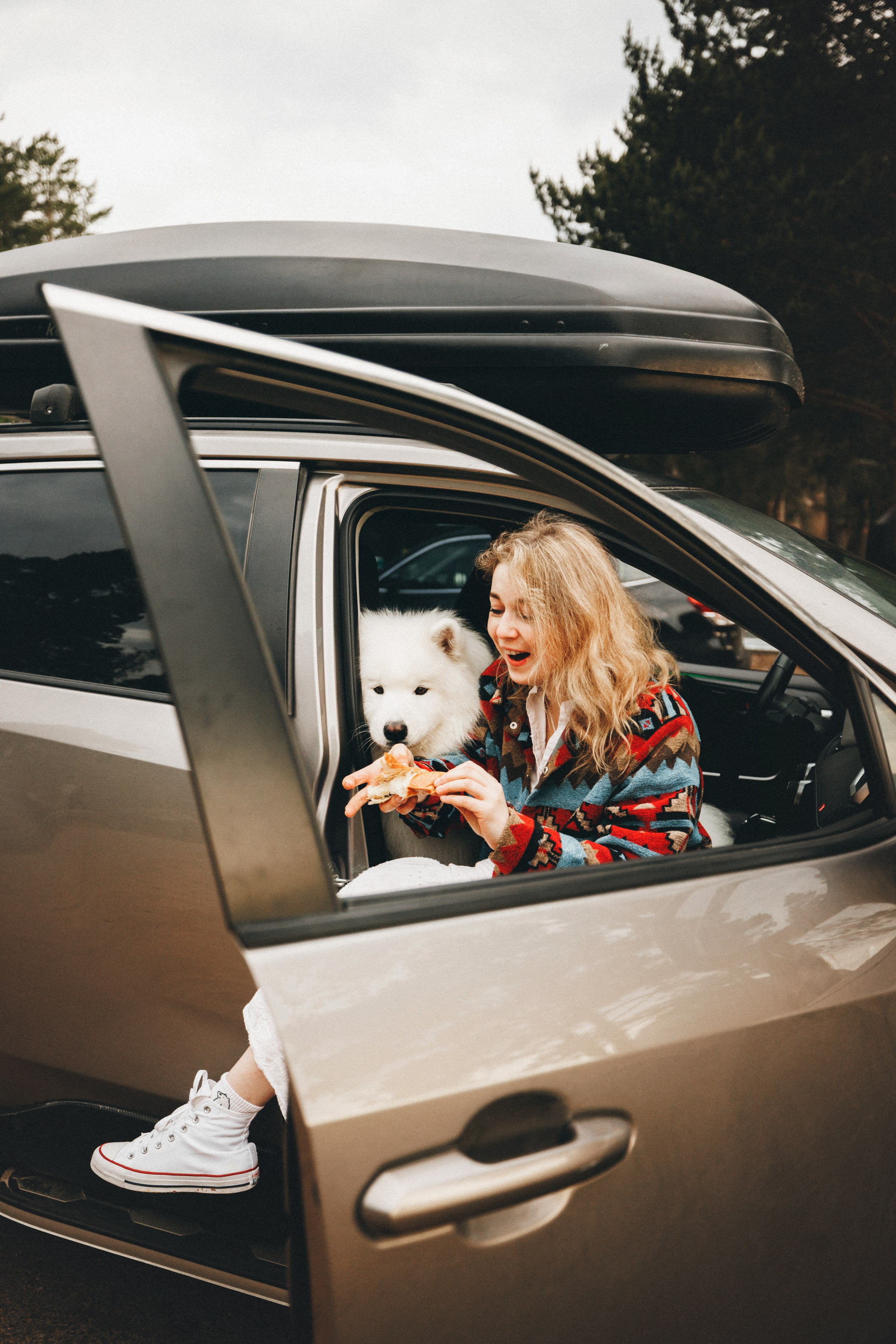 Женя и Цезарь. Фотограф анималист Осипчикова Мария