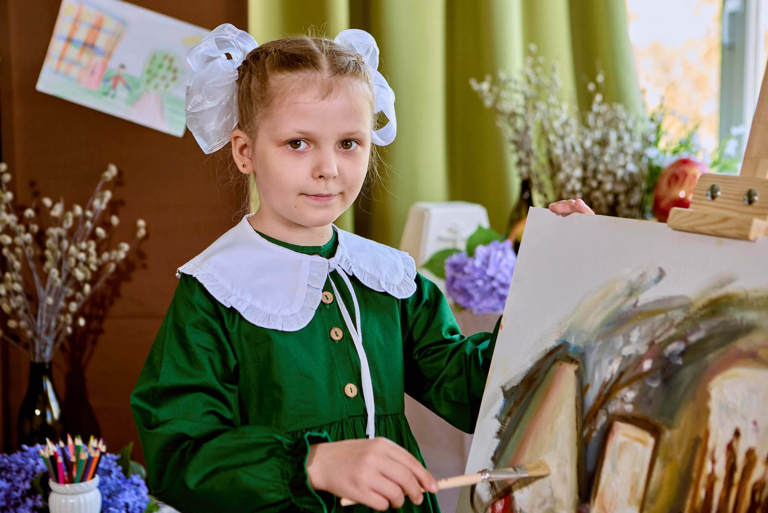 Творческая фотосессия художники