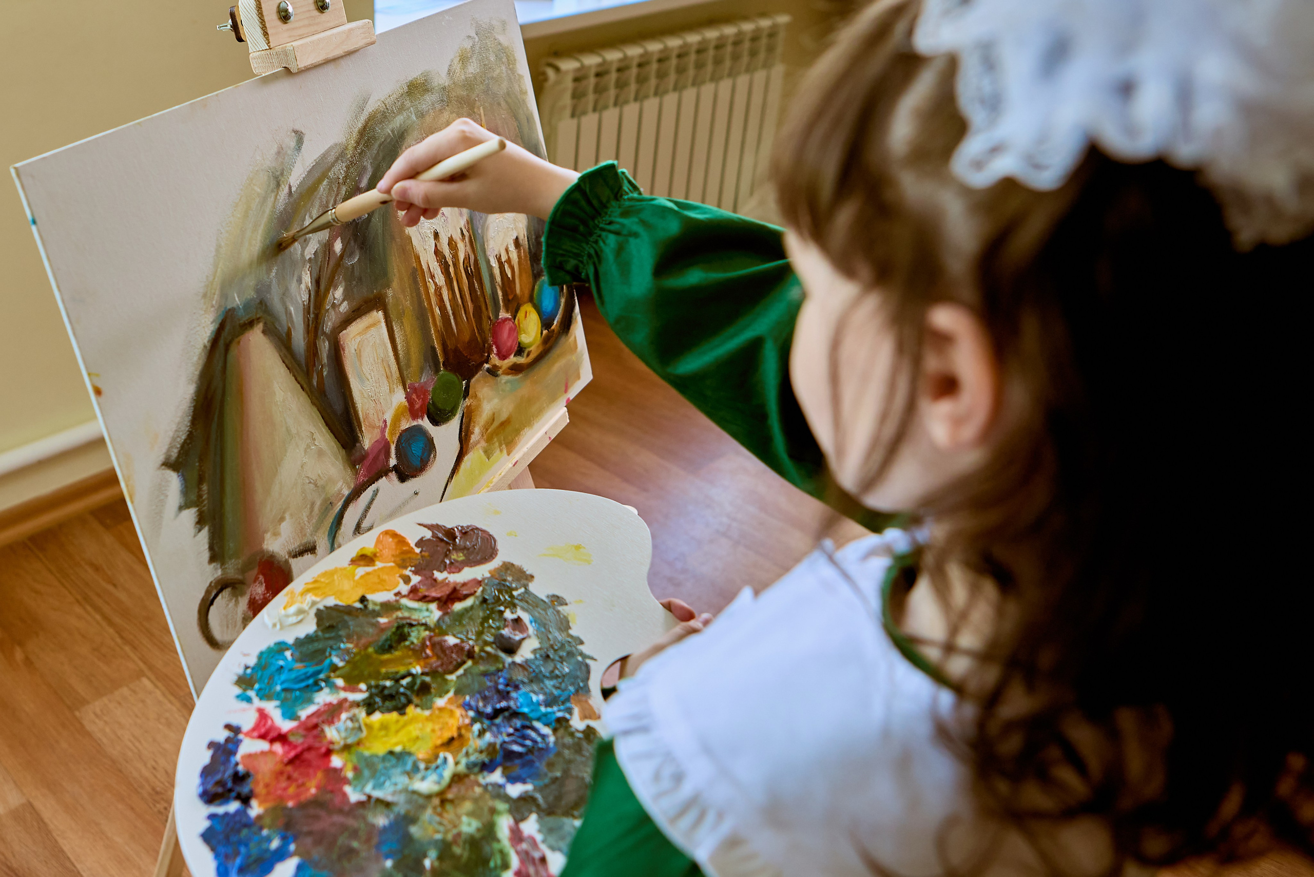 Творческая фотосессия художники