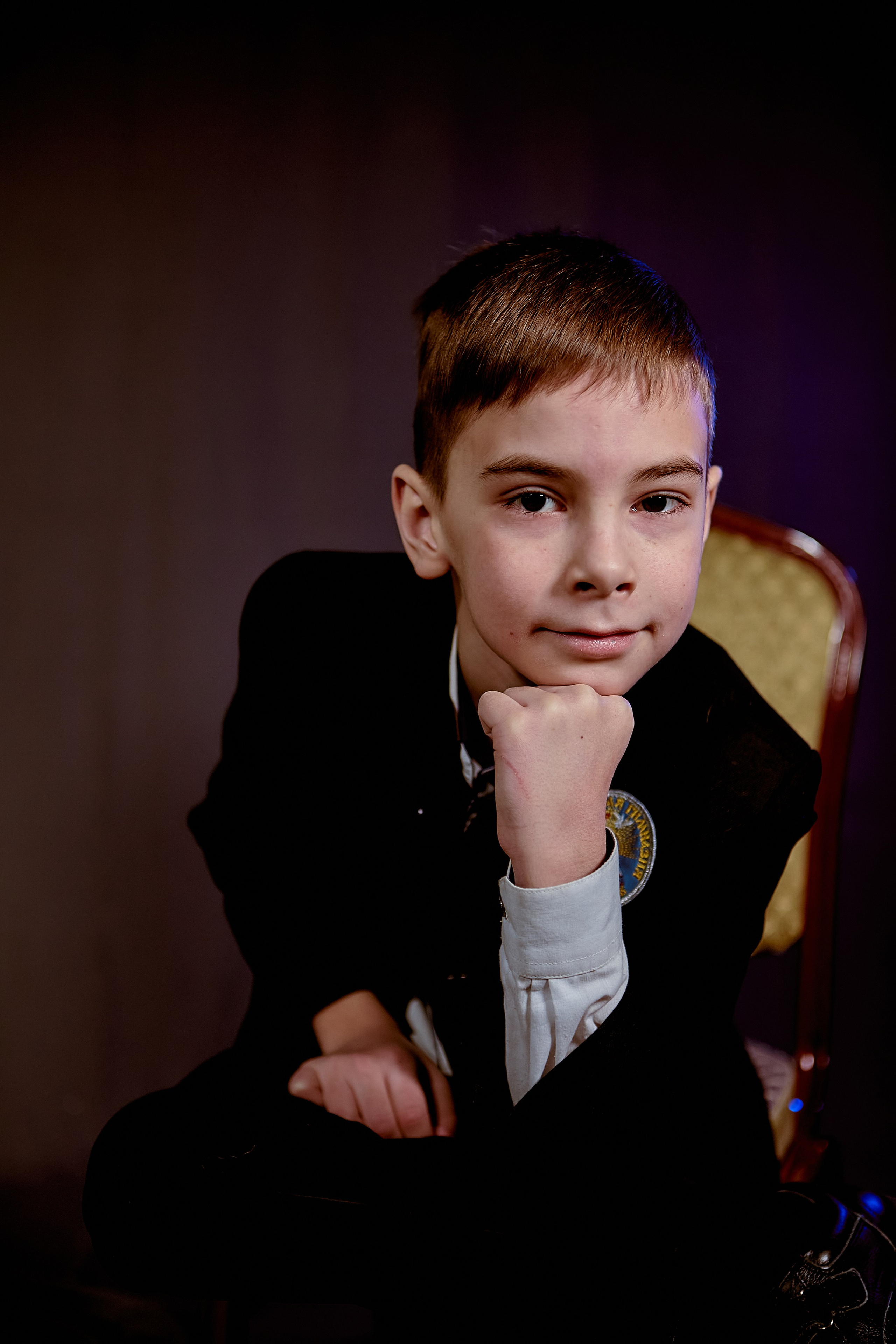 Серия школьных фотосессий учеников 4-го класса