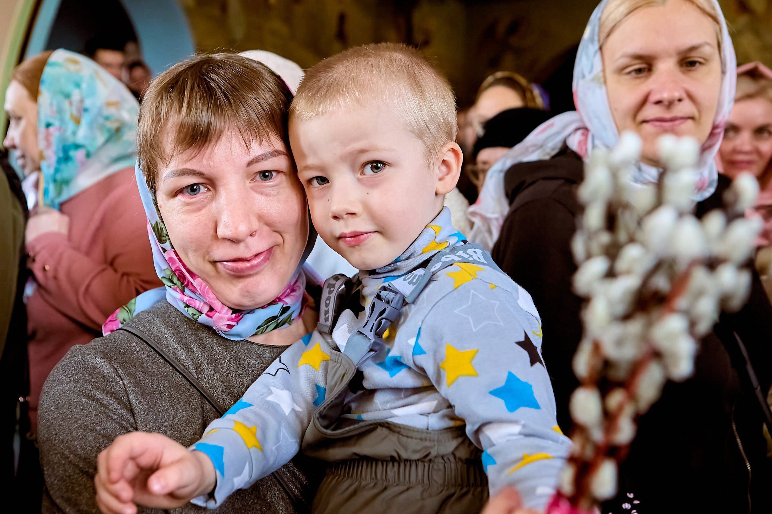 Вербное воскресение. Фото Николая Голованова православного портретного фотографа г. Дзержинск
