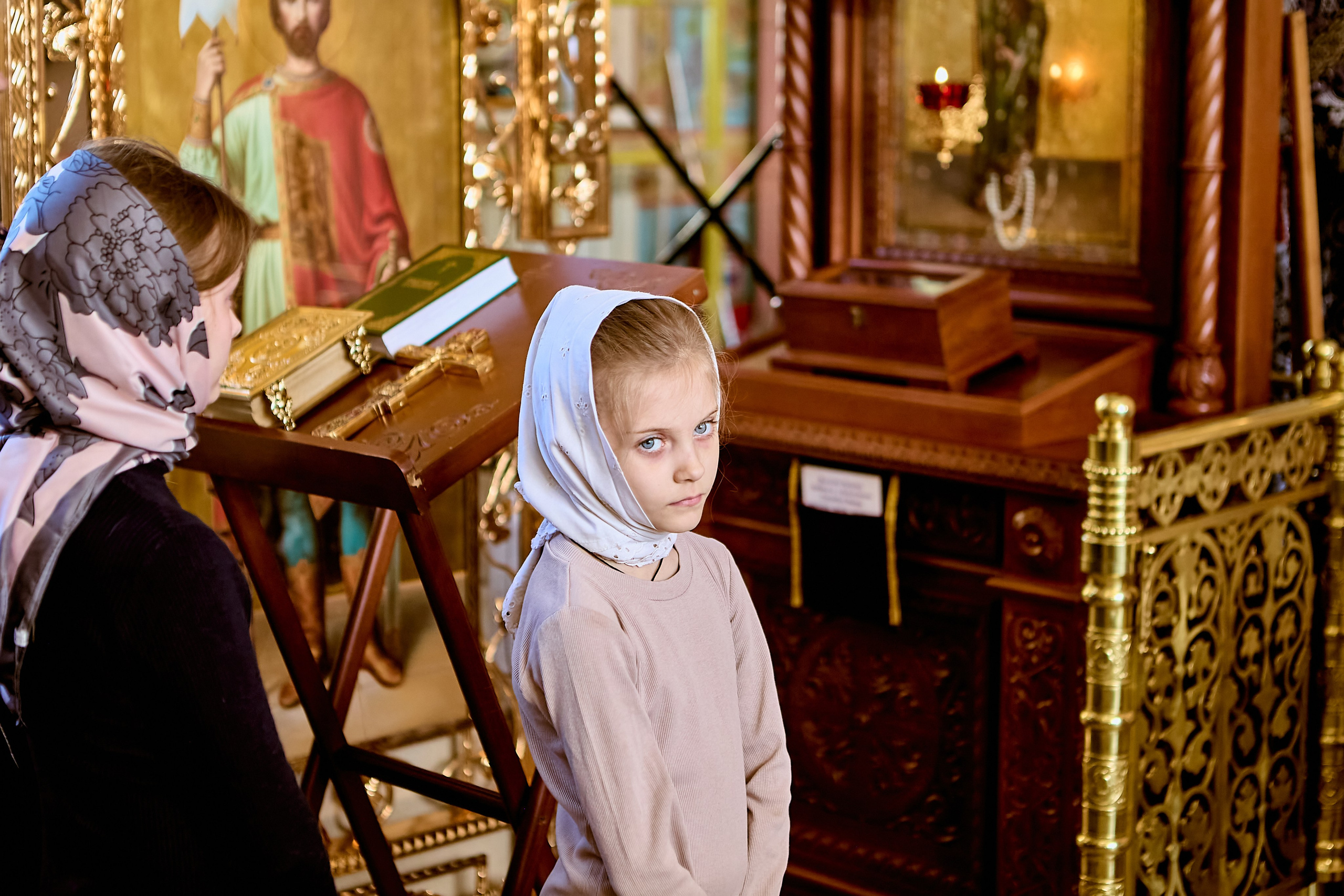 Фотографии в храме во второе Воскресение Великого поста