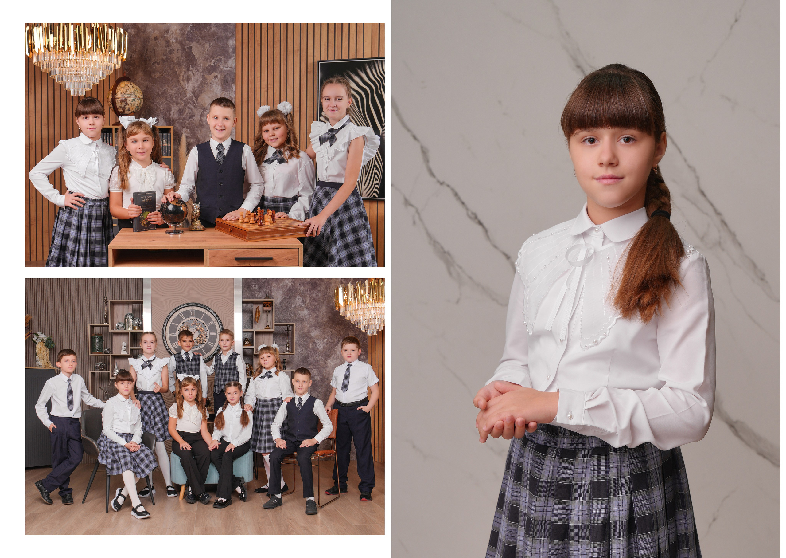 ШКОЛА 104 4 К. Красивый выпускной альбом в Краснодаре