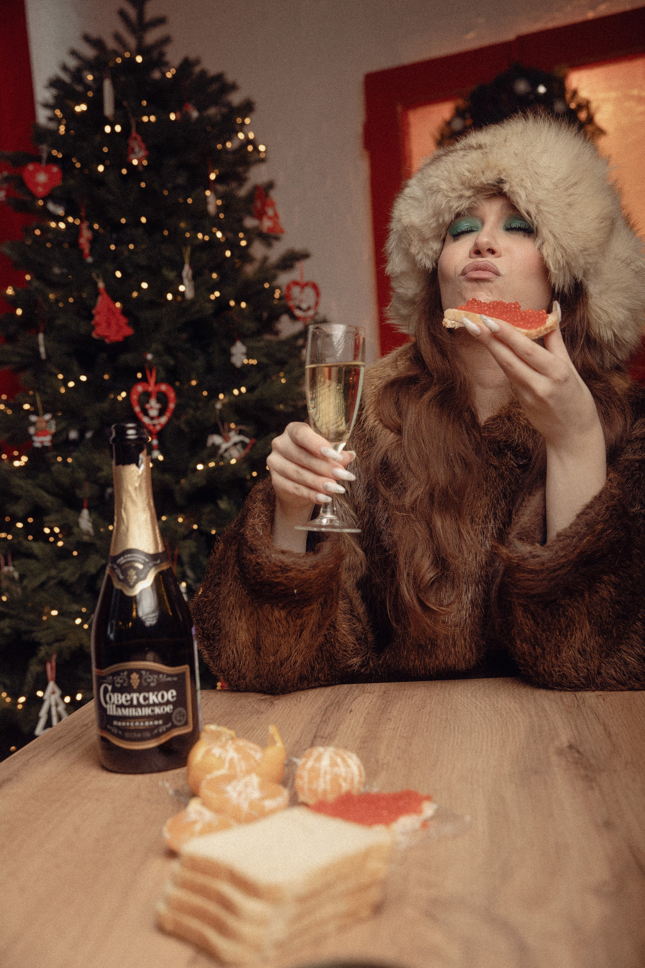 Новогодние фотосъёмки. Фотограф Петров Александр Свадьбы, Съемка в студии, Выпускные альбомы г. Балашов