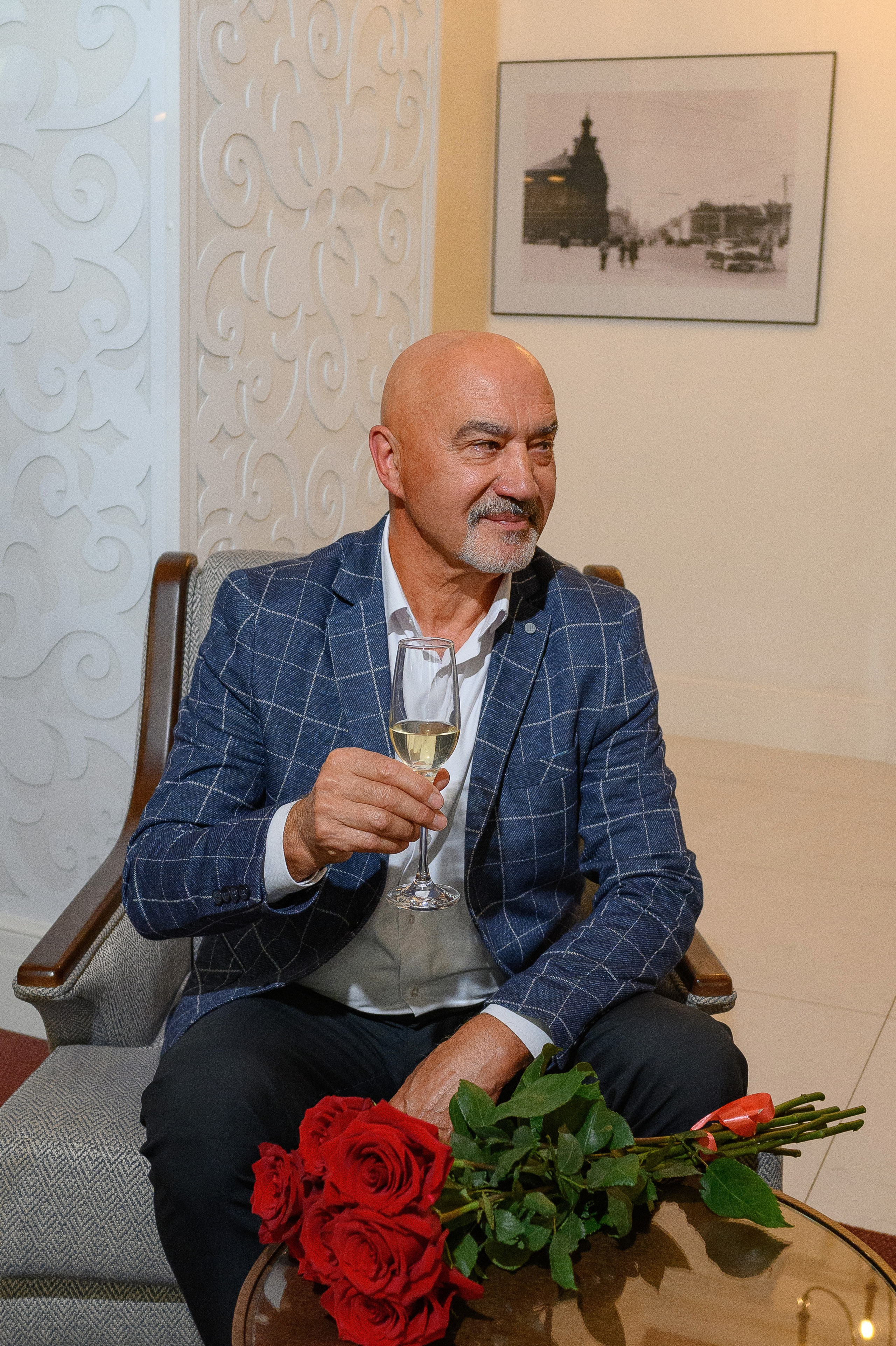 Велком- зона перед мероприятием. Фотограф Александр Данилов